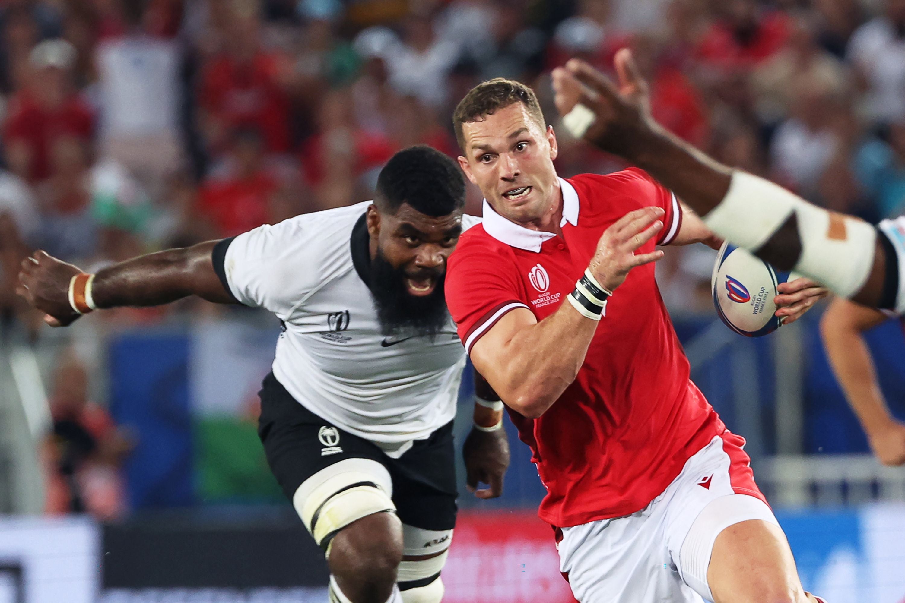 George North impressed with his hard running