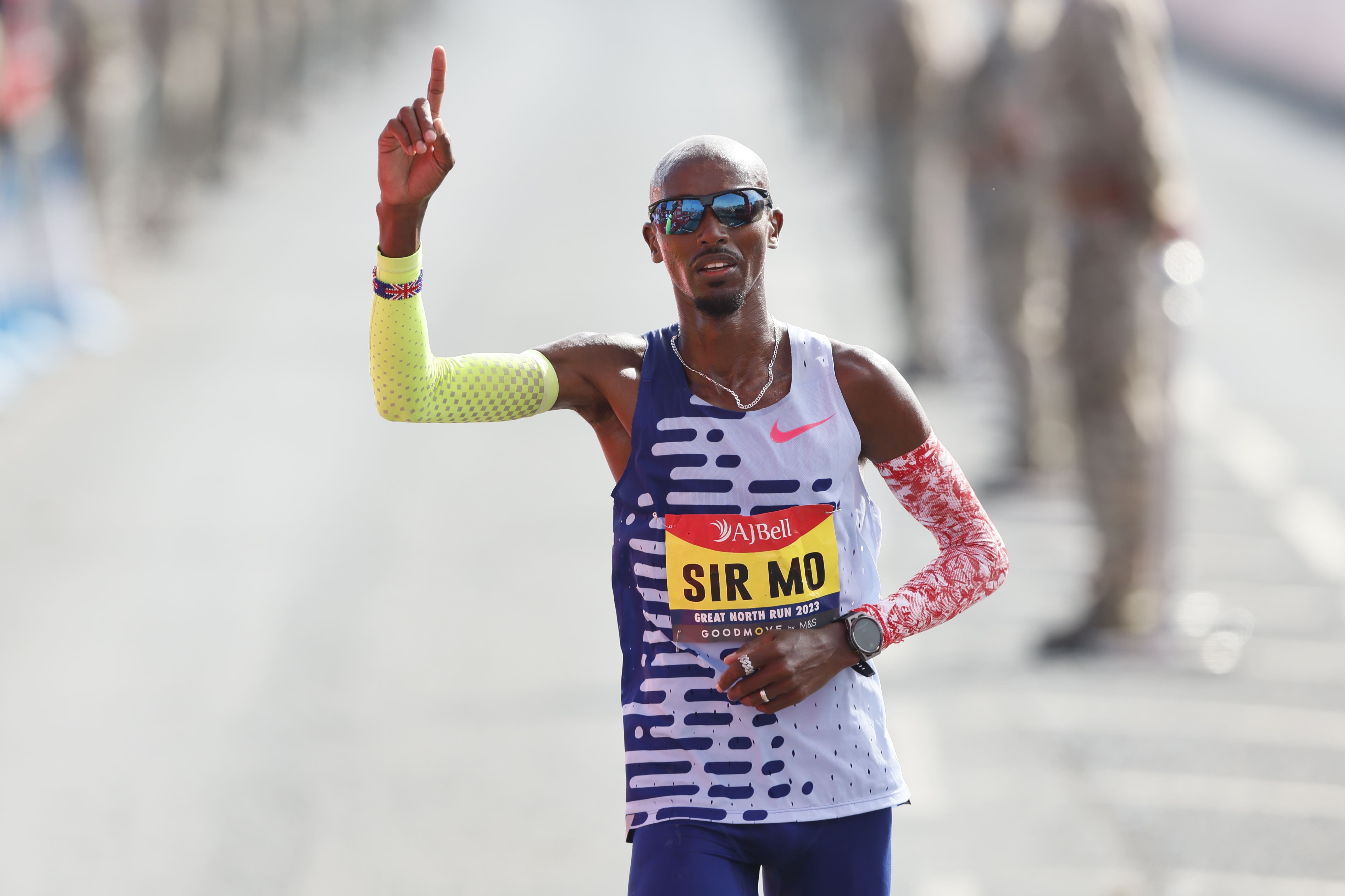 Sir Mo Farah completed his final race on Sunday (Richard Sellers/PA)