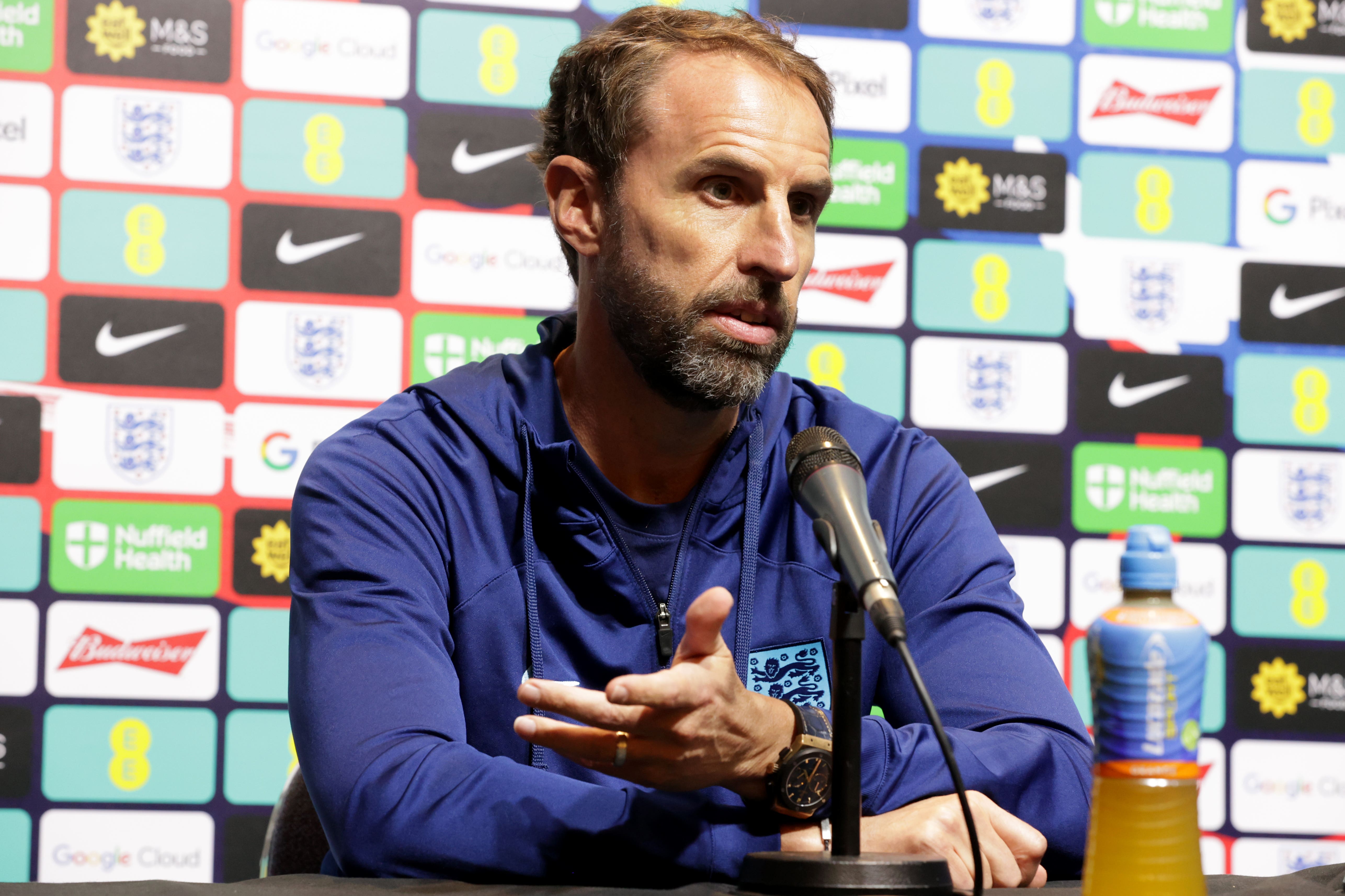 Gareth Southgate’s England face Scotland at Hampden on Tuesday (Steve Welsh/PA)