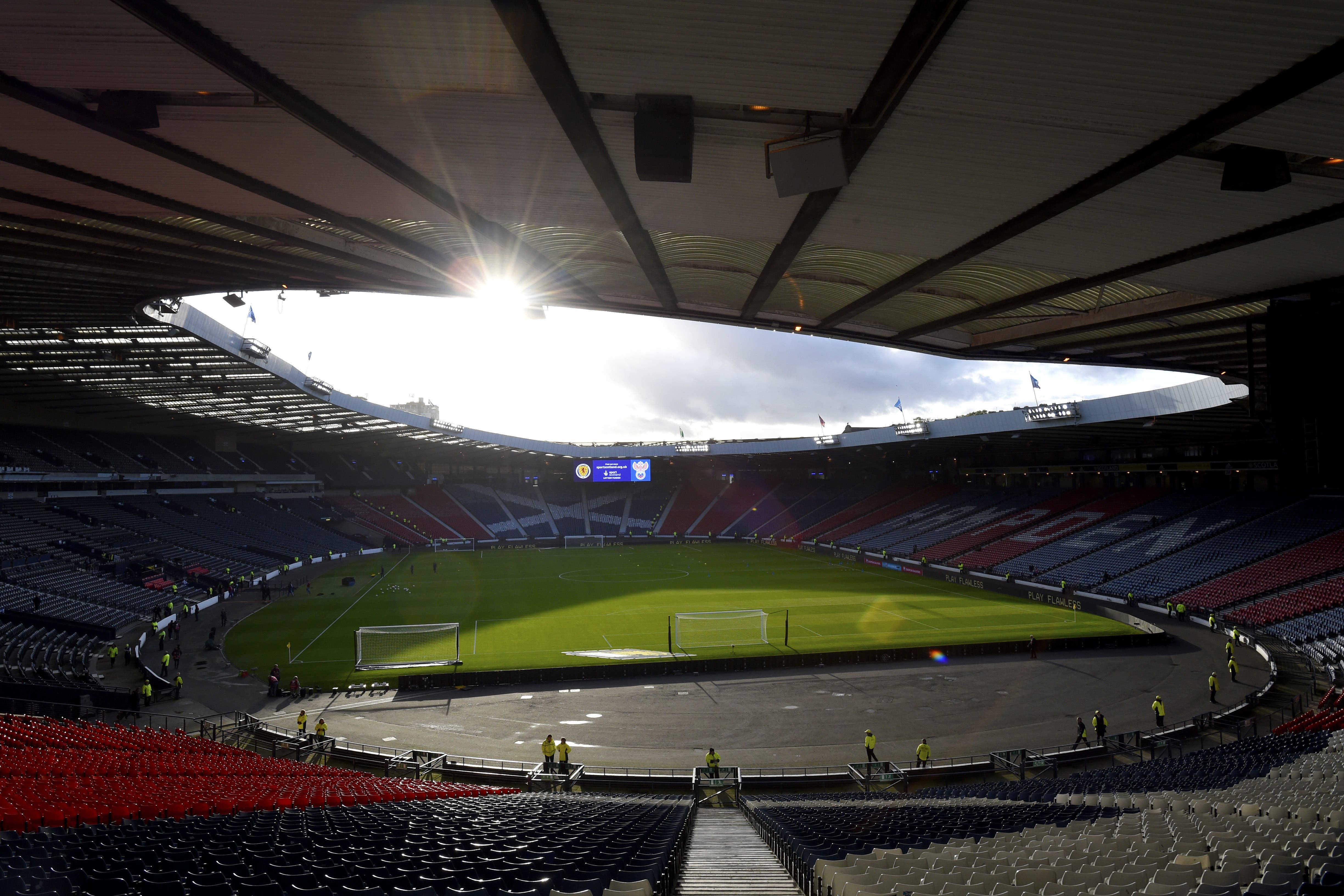 Scotland host England at Hampden Park on Tuesday (Ian Rutherford/PA)