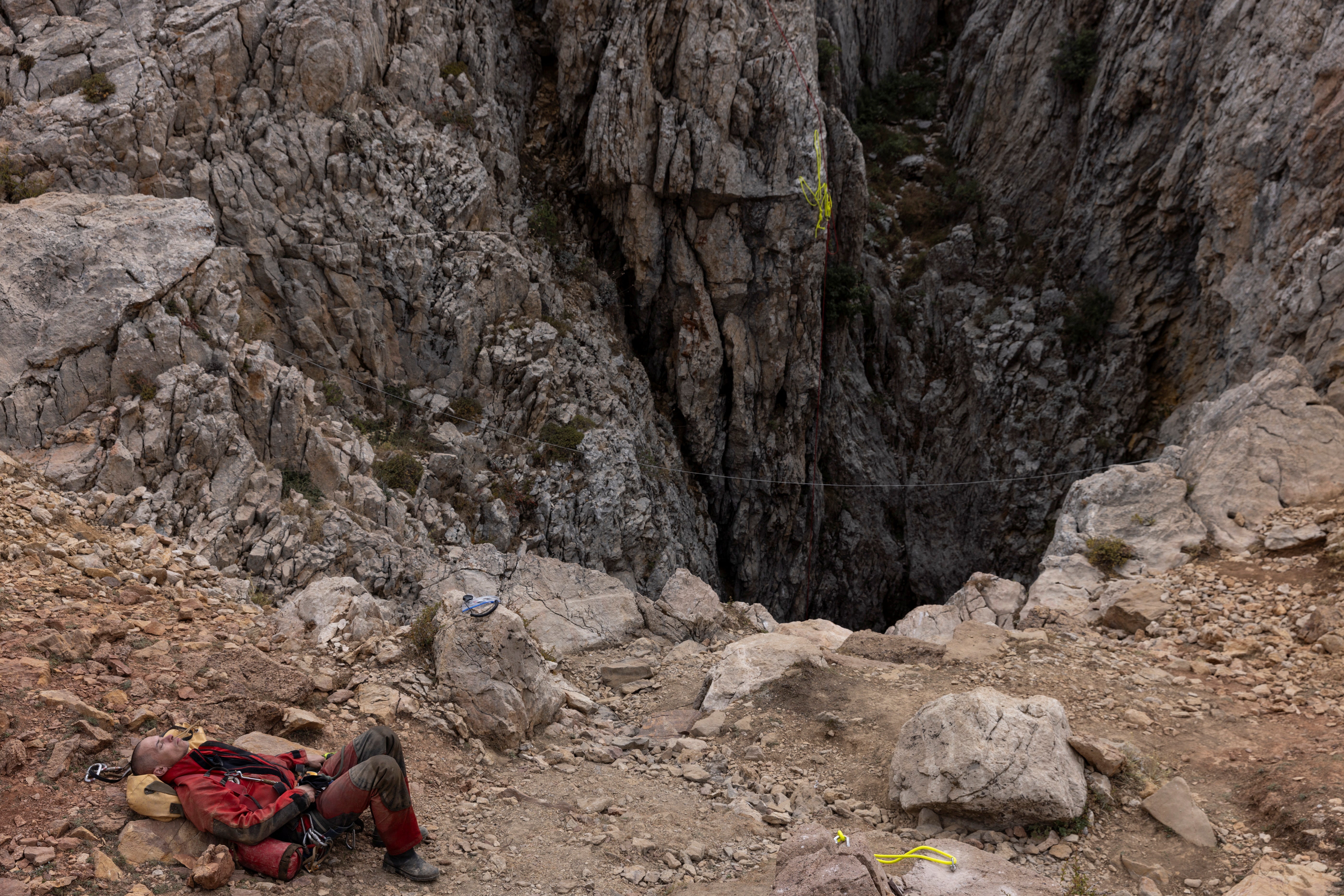 The mouth of the Morca cave system in Turkey