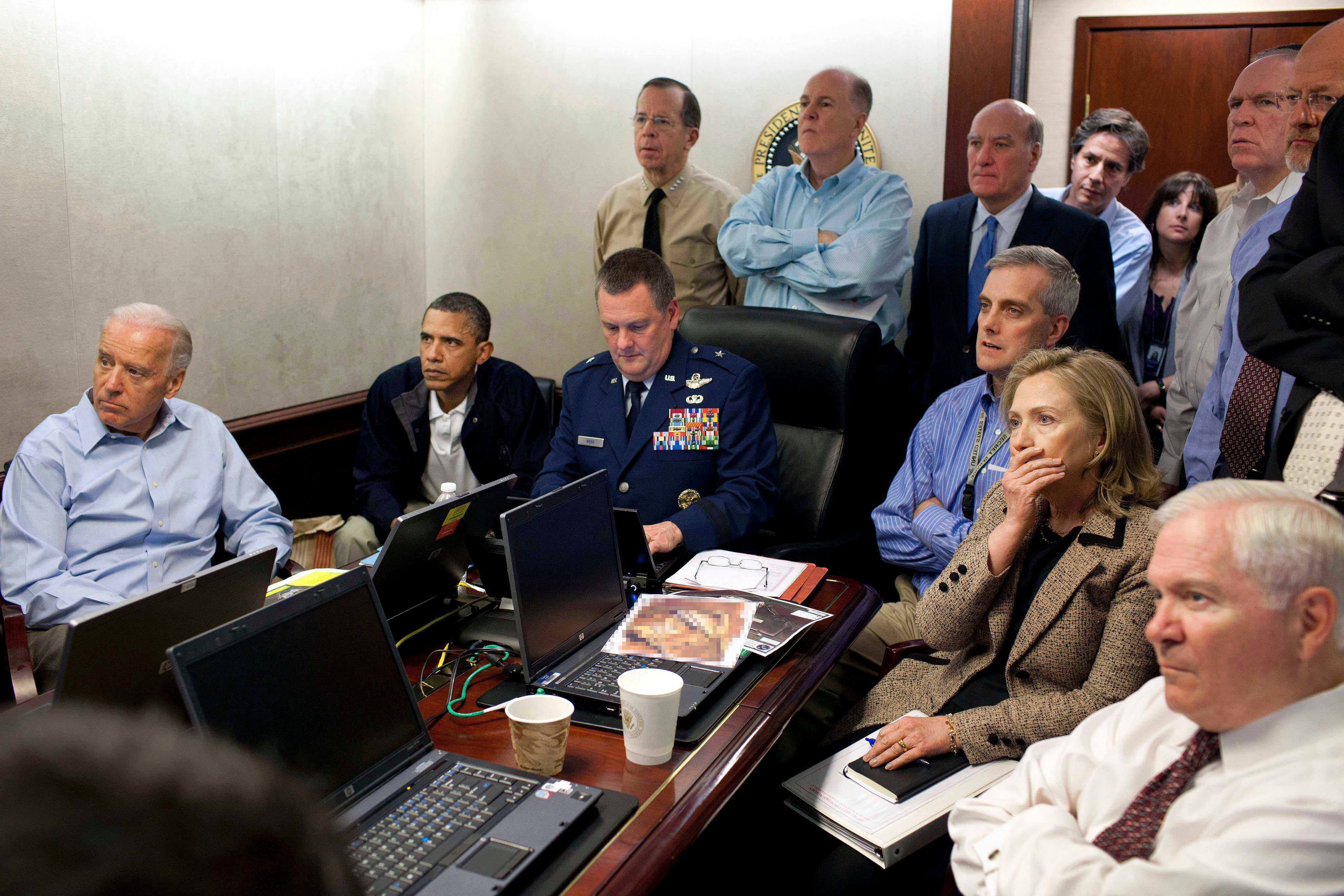 Souza has earned widespread recognition for several famous photos, including the May 1, 2011 scene in the Situation Room where Obama, Vice President Joe Biden and other officials watched updates on the mission to kill Osama Bin Laden