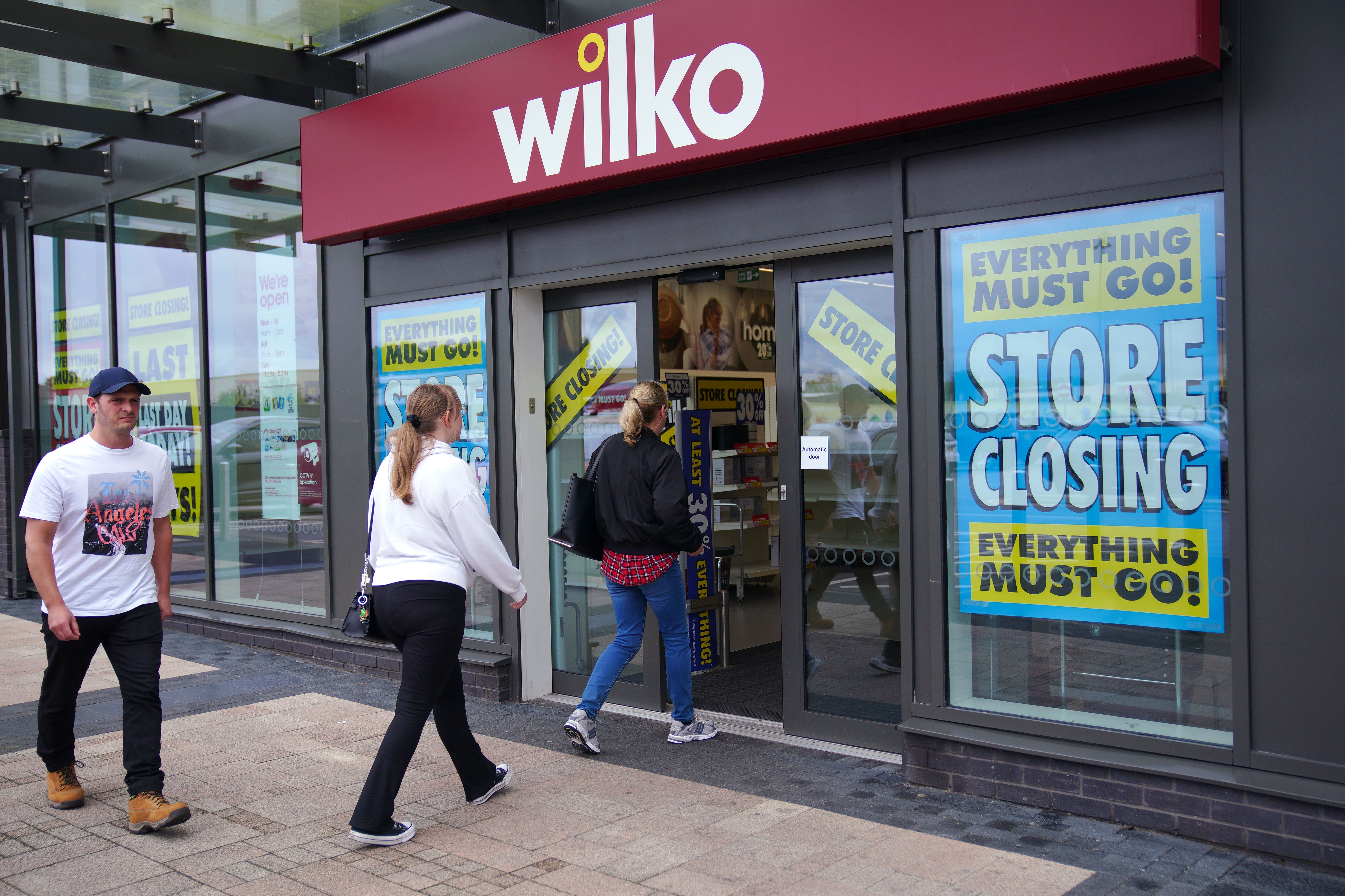 Dozens of Wilko shops will become Poundland sites (Peter Byrne/PA)