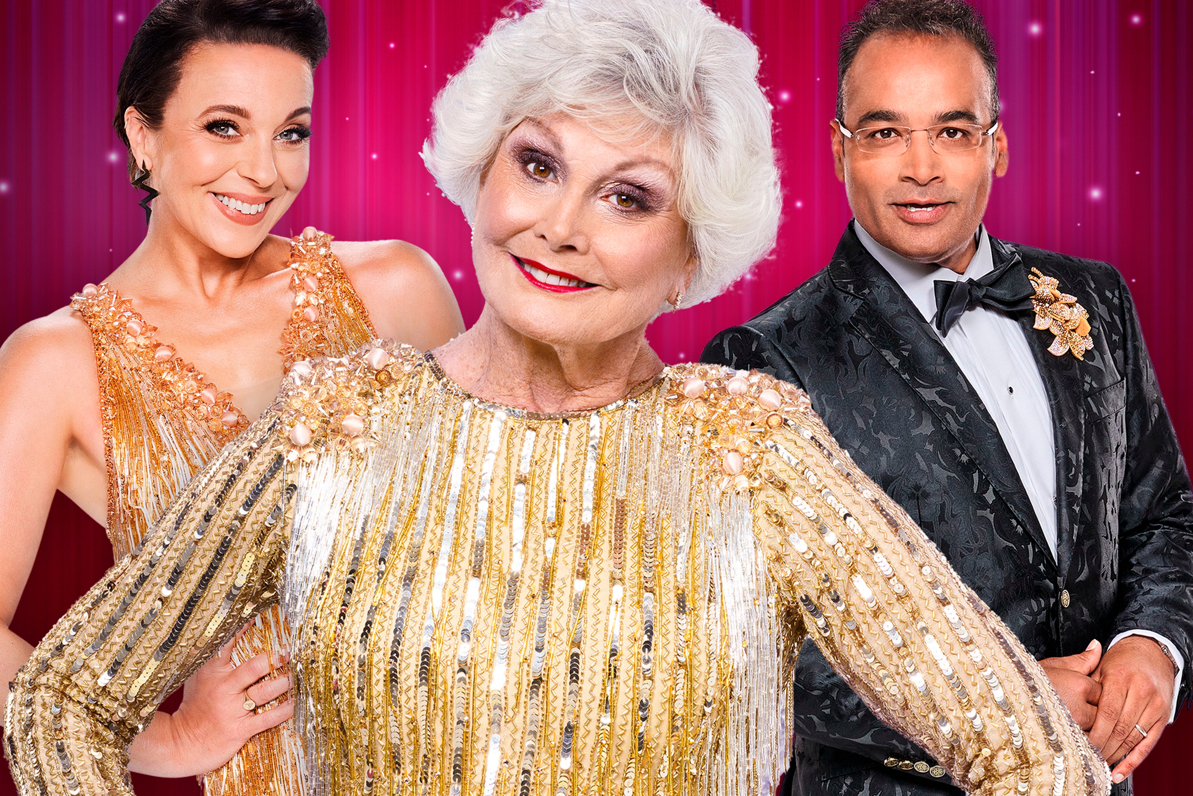 Amanda Abbington, Angela Rippon, Krishnan Guru-Murthy