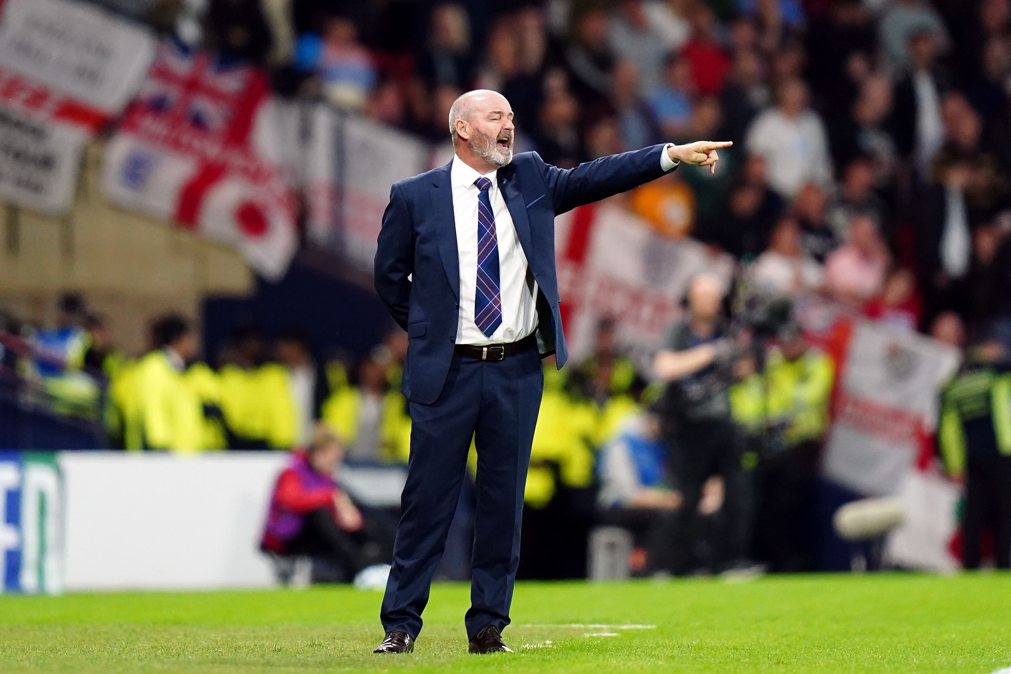 Scotland manager Steve Clarke remains upbeat (Jane Barlow/PA)