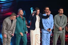 NSYNC reunite at MTV VMAs for the first time in 10 years