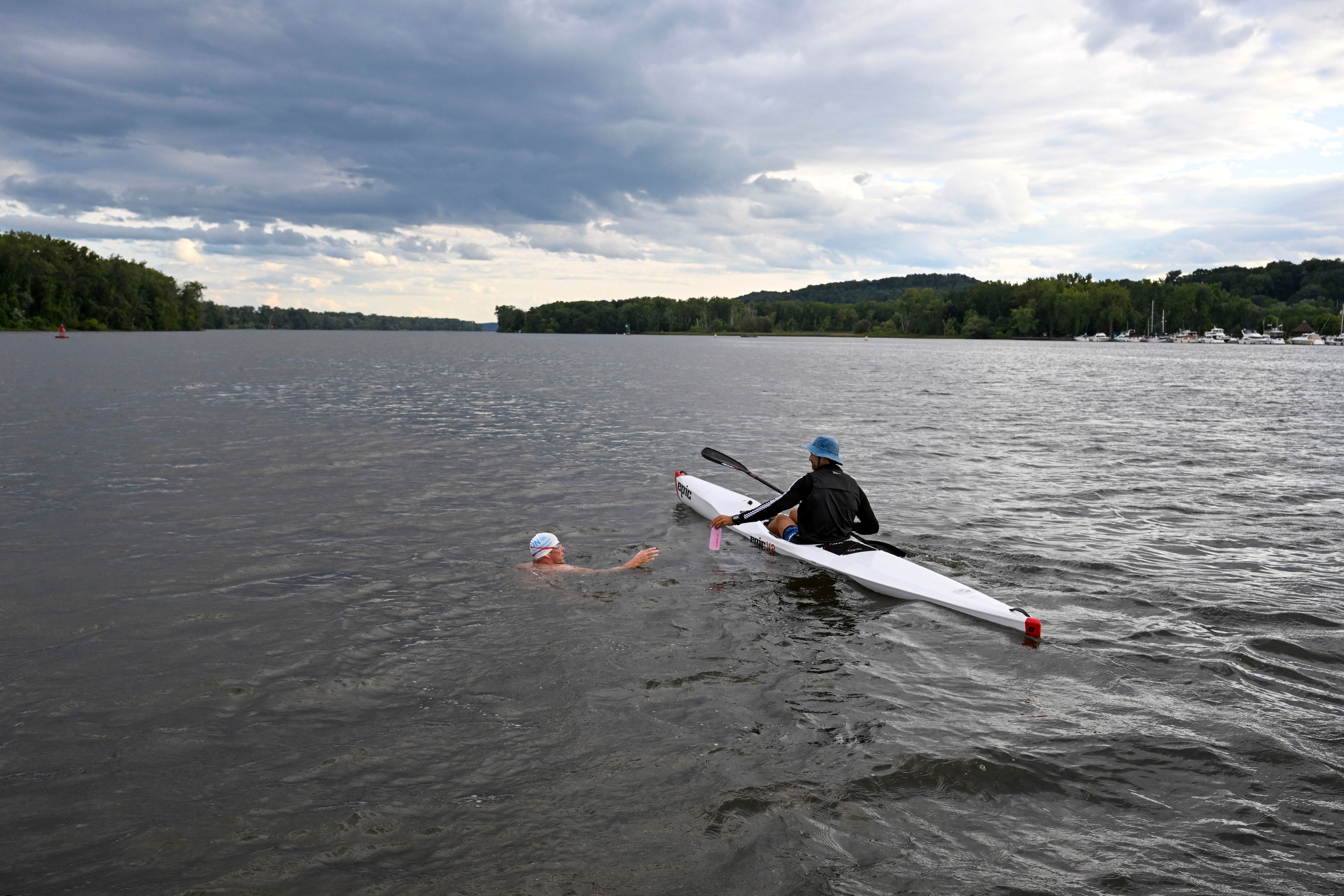 Hudson River Swimmer