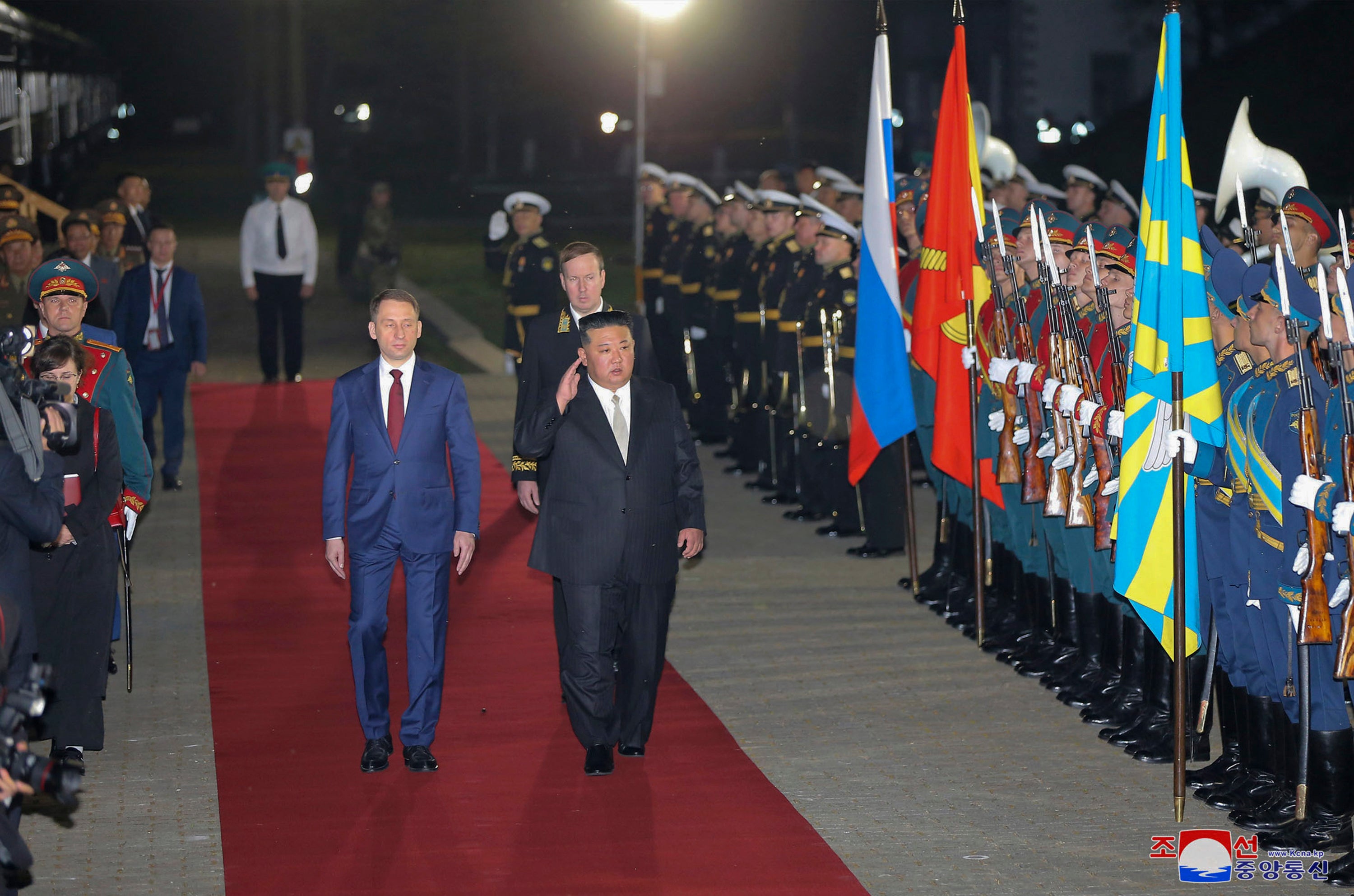 Isolated Putin and Kim posture over ‘sacred fight’ with West as they talk arms for Moscow’s war machine