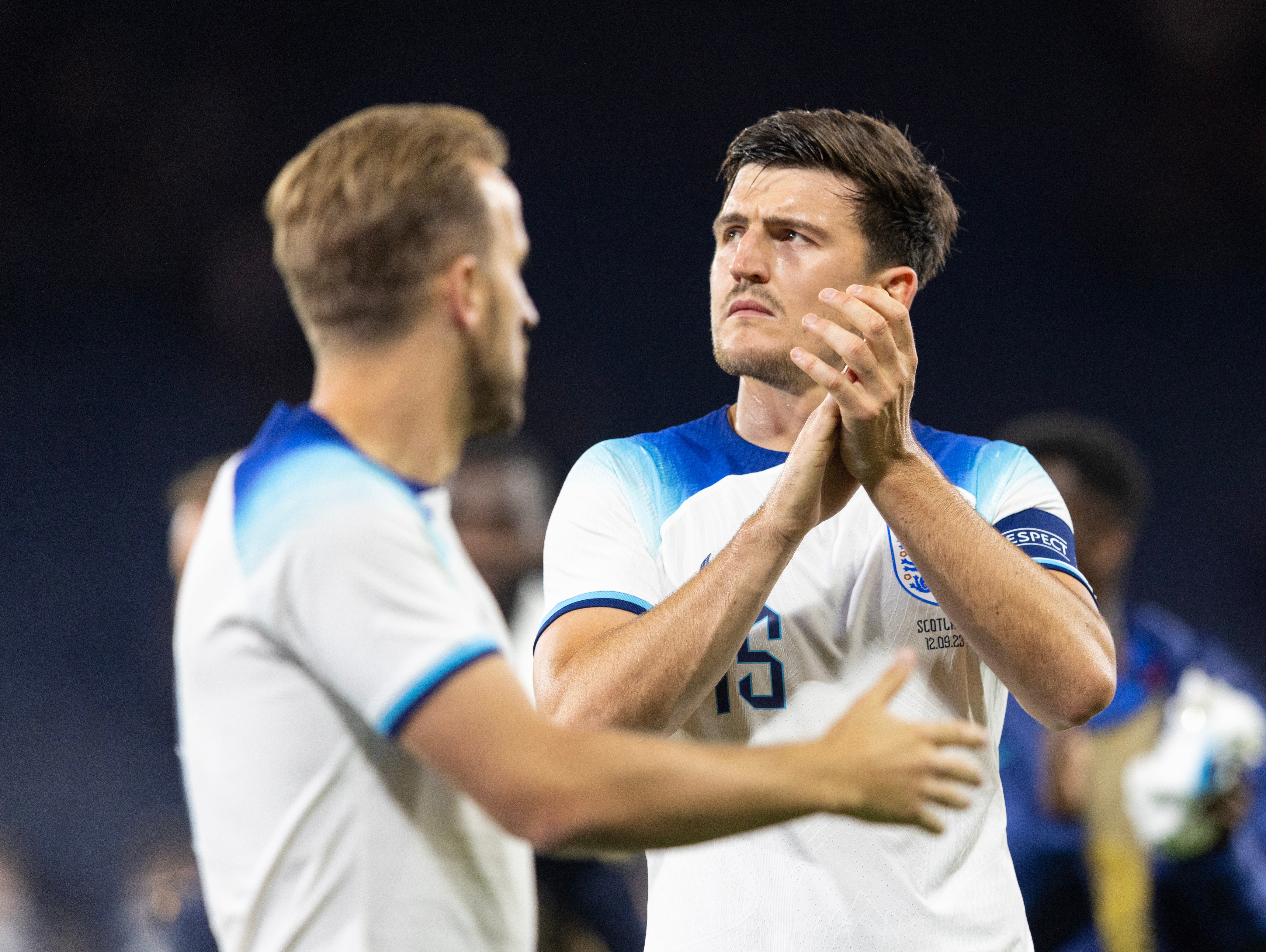 Maguire after the friendly between Scotland and England