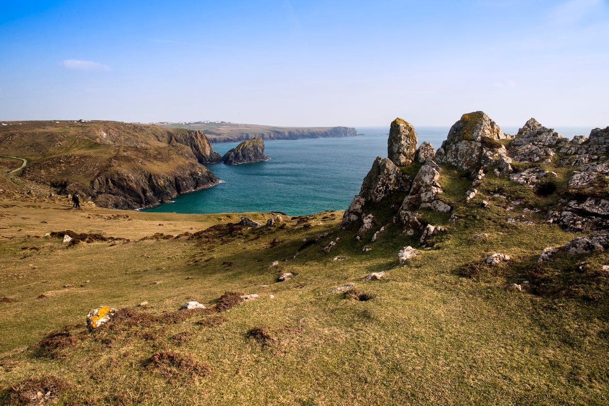 Places like Kynance Cove are no longer overrun once the colder months roll around