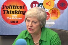 My Brexit deal was better than Boris Johnson’s, says Theresa May