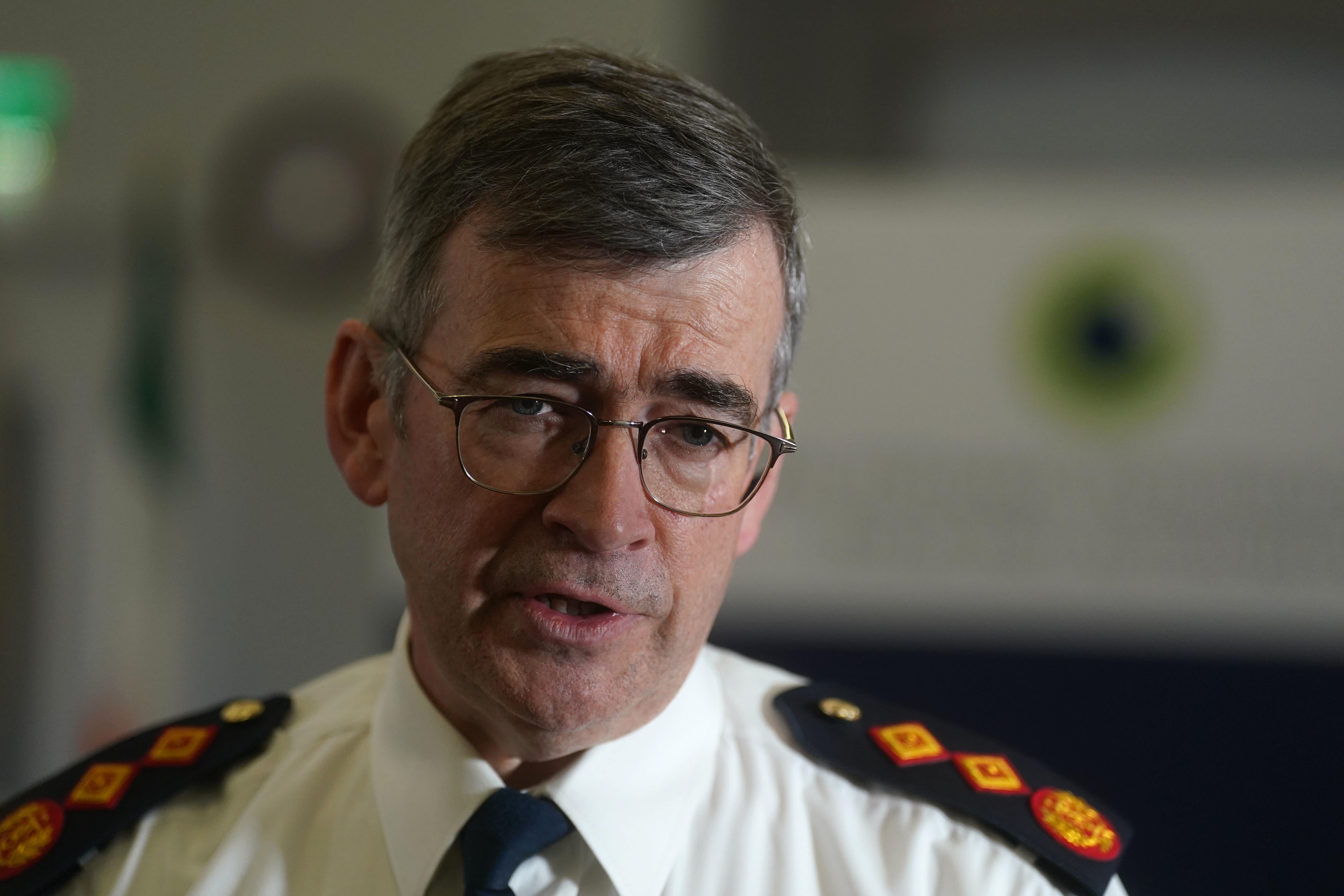 Garda Commissioner Drew Harris (PA)