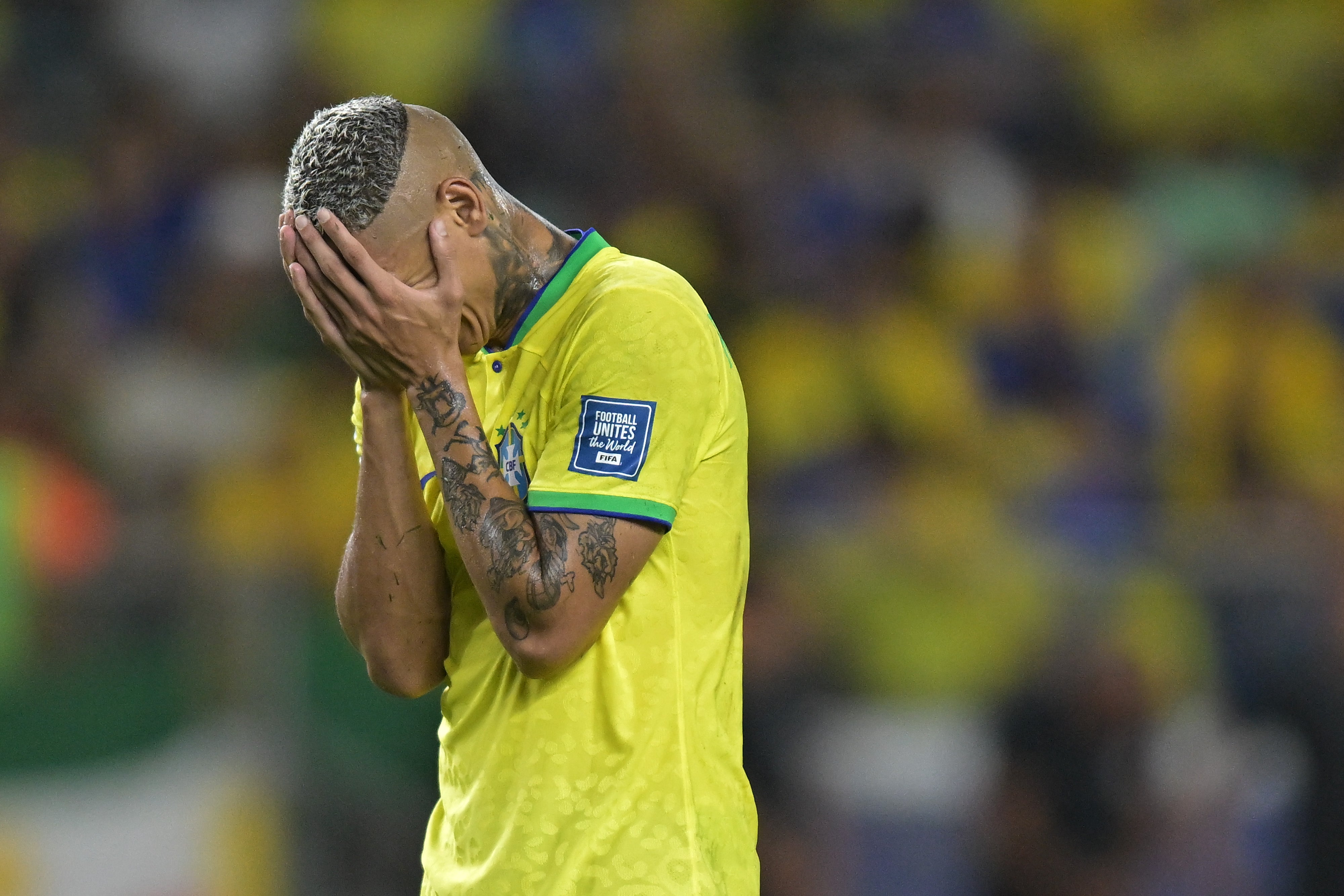 Richarlison will seek help to improve his mental health after being pictured crying in Brazil