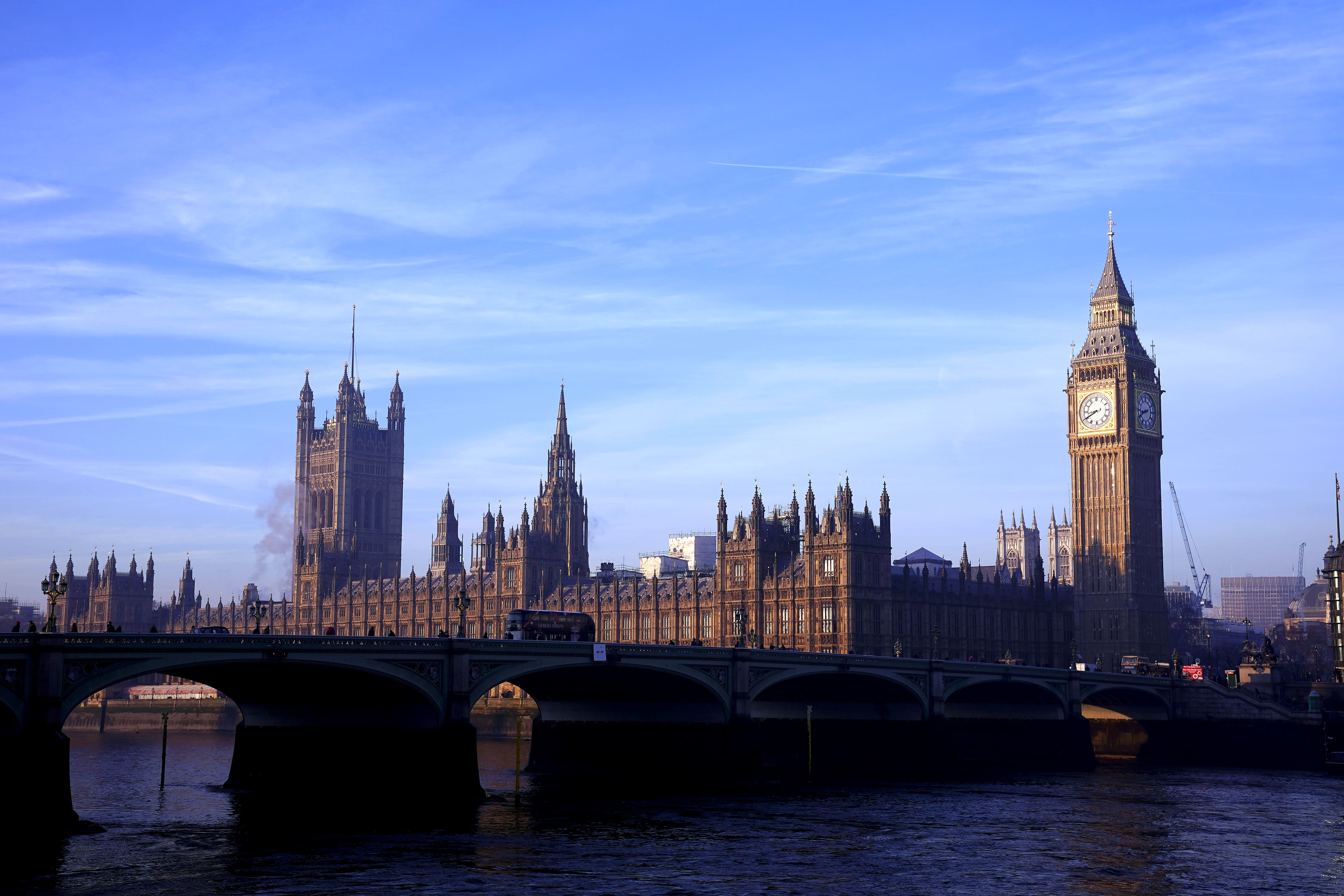 A general view of the Houses of Parliament in London (John Walton/PA)