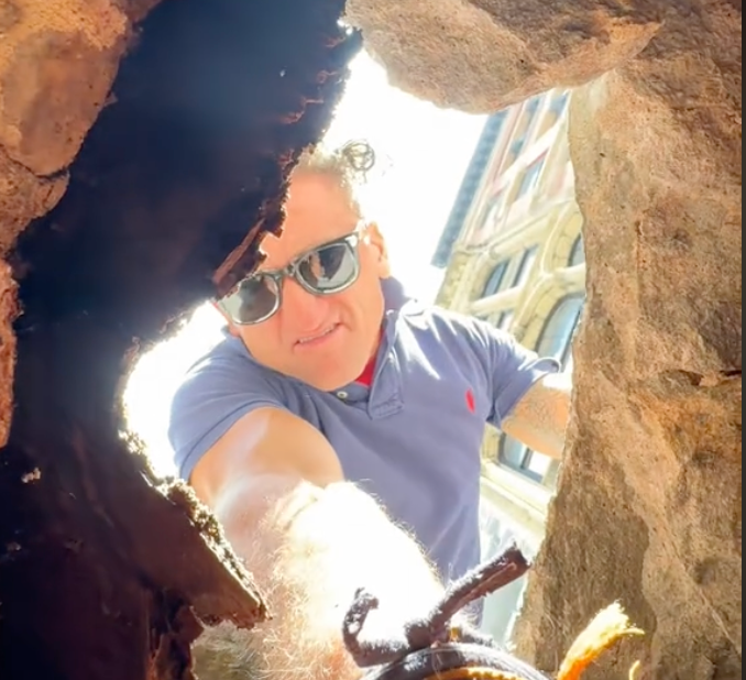 V-logger Casey Neistat’s TikTok showing a crumbling New York City sidewalk has racked up 20 million views