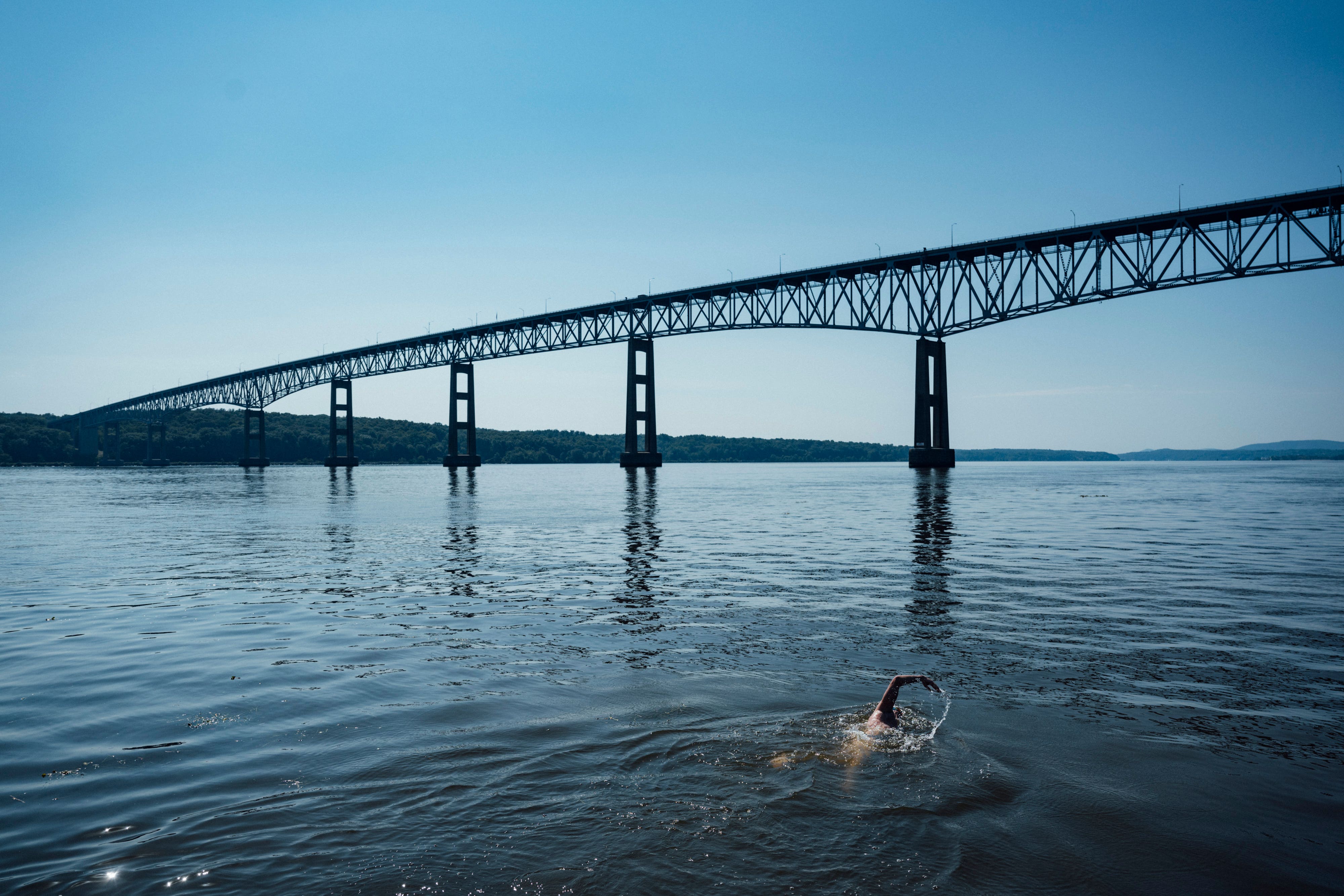 The UN patron of the oceans wants more action to clean up rivers (Lewis Pugh Foundation/PA)