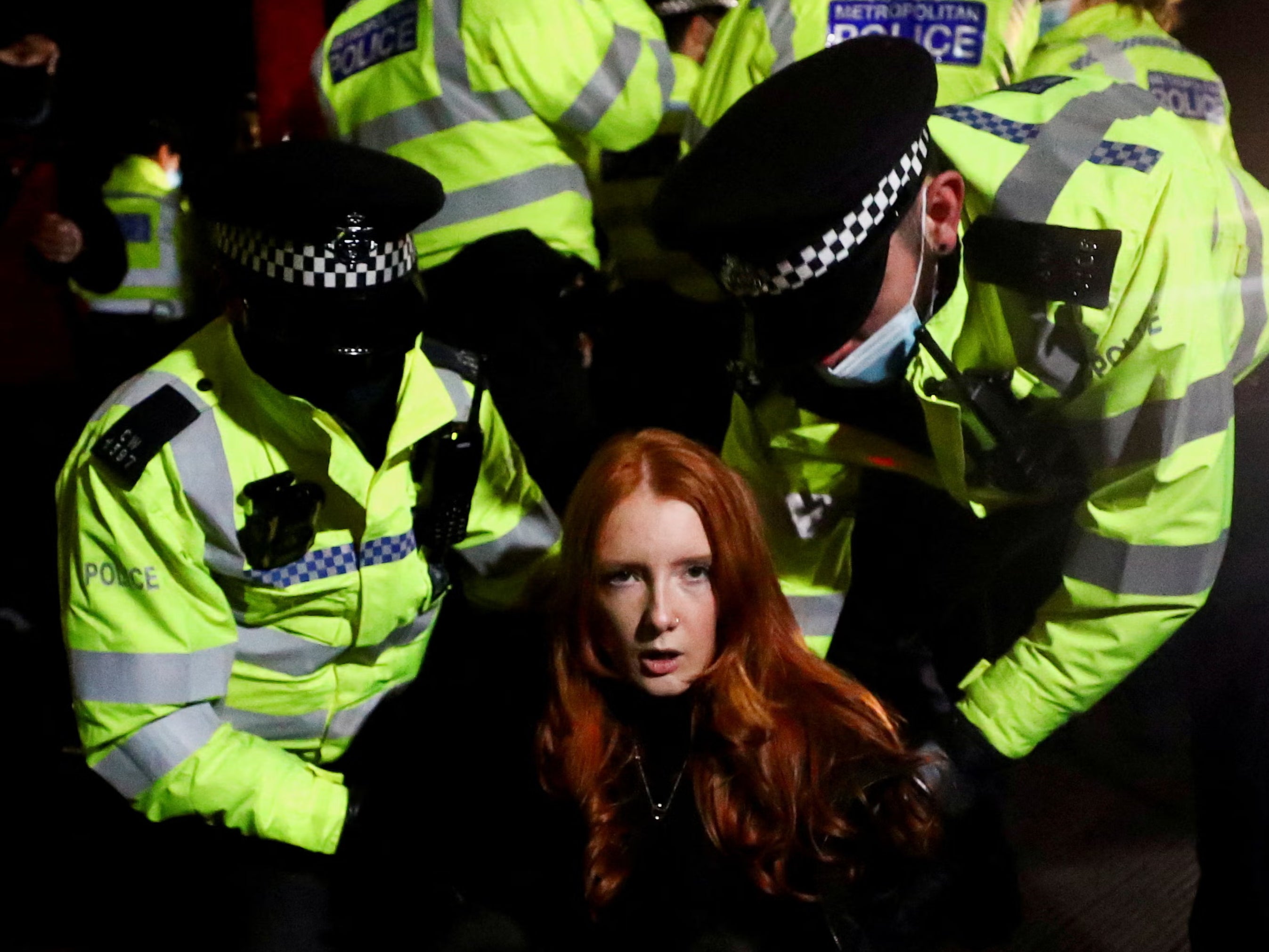 Campaigner Patsy Stevenson, 31, who was arrested at a vigil for Sarah Everard, feels like she cannot trust police