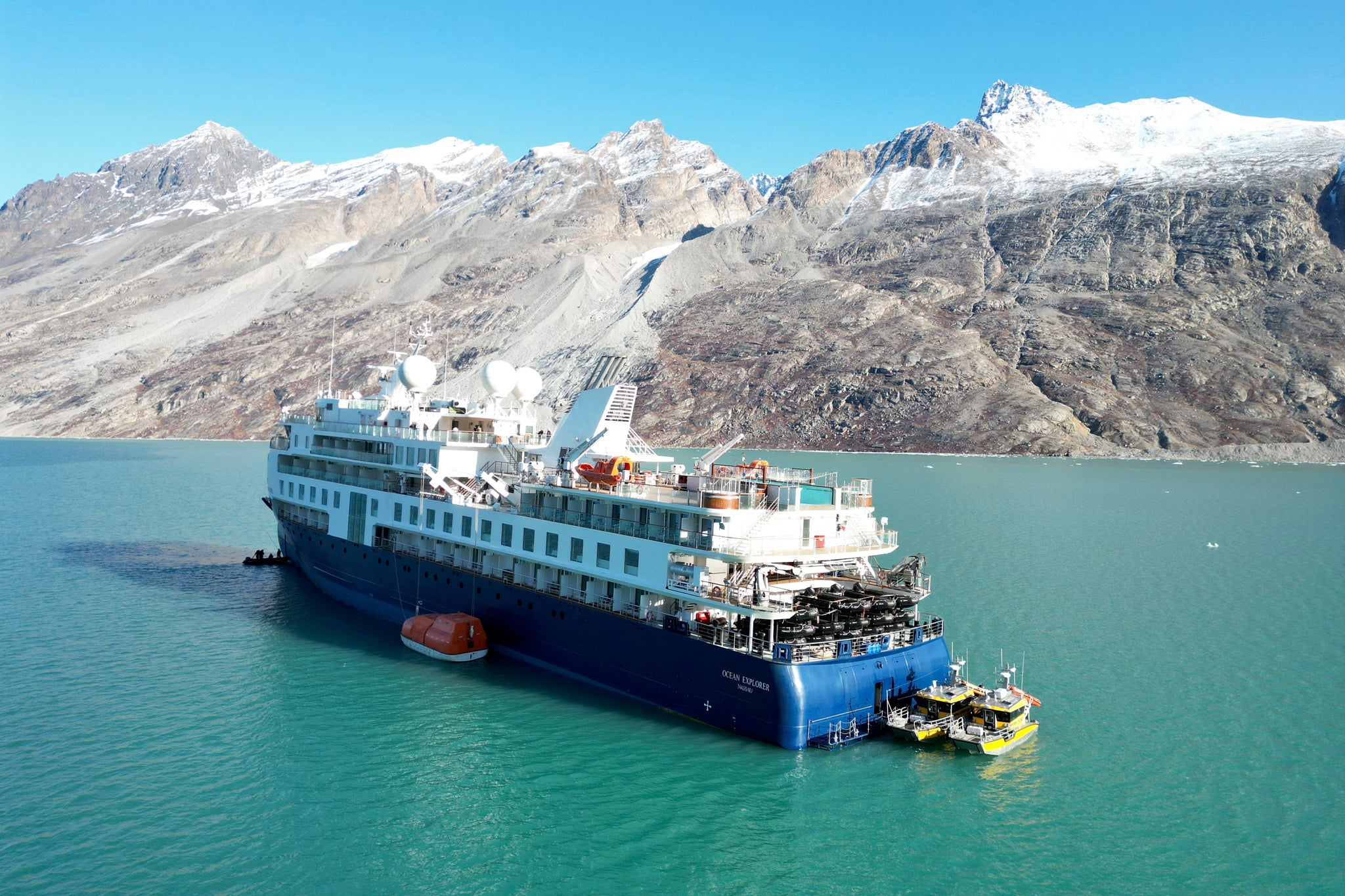 Greenland Ship Aground
