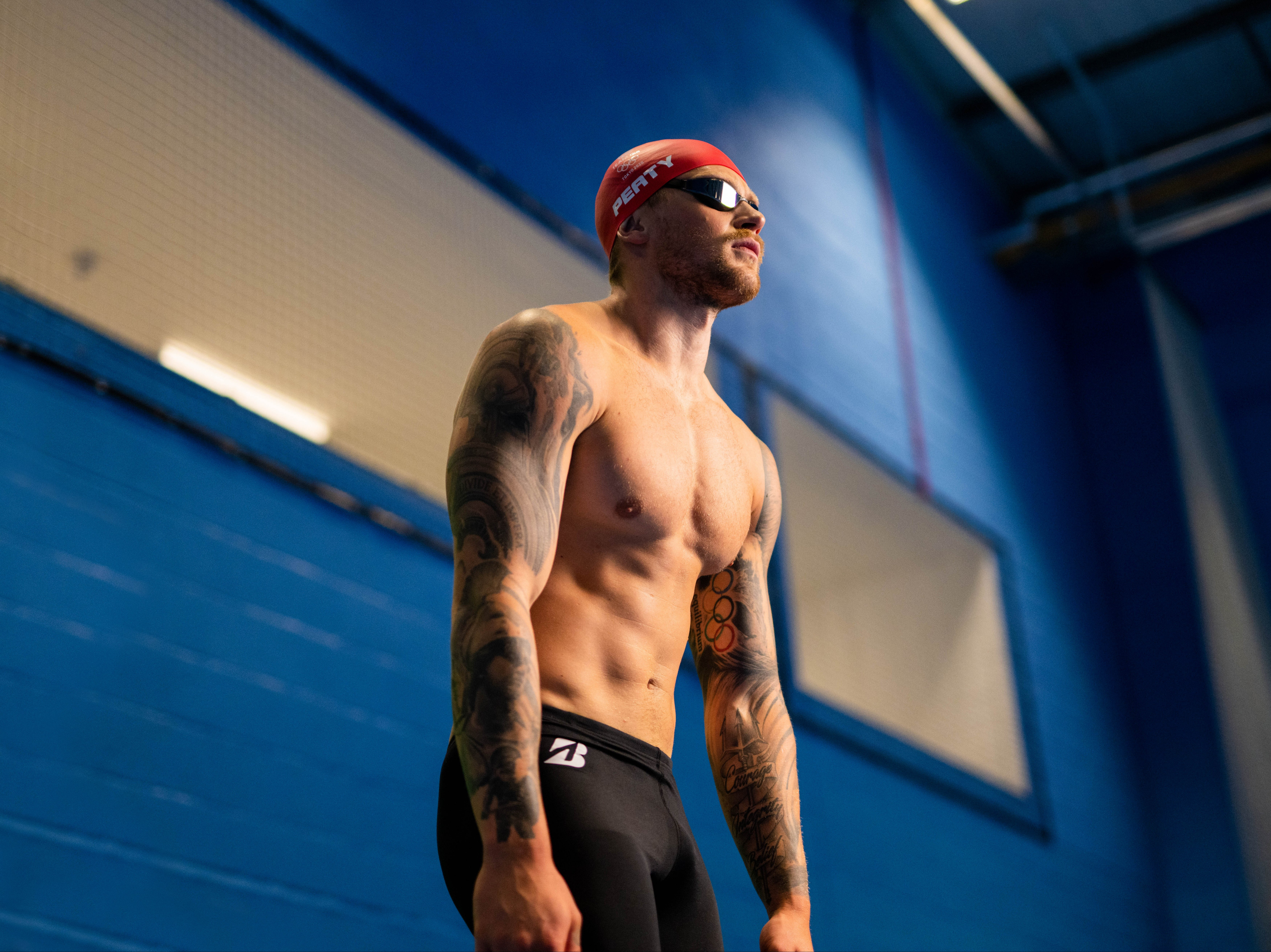 Adam Peaty is preparing for the Paris Olympics