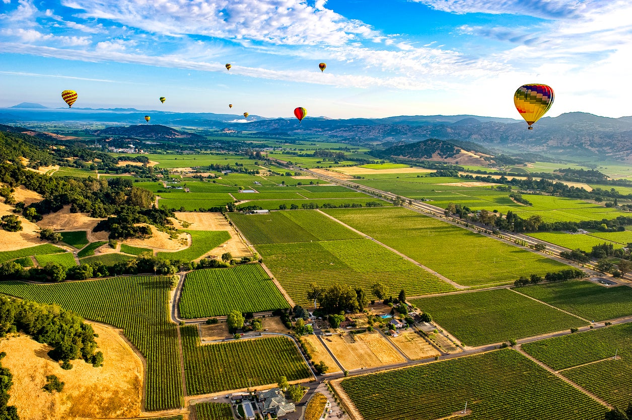 Napa Valley combines near-perfect weather and majestic scenery