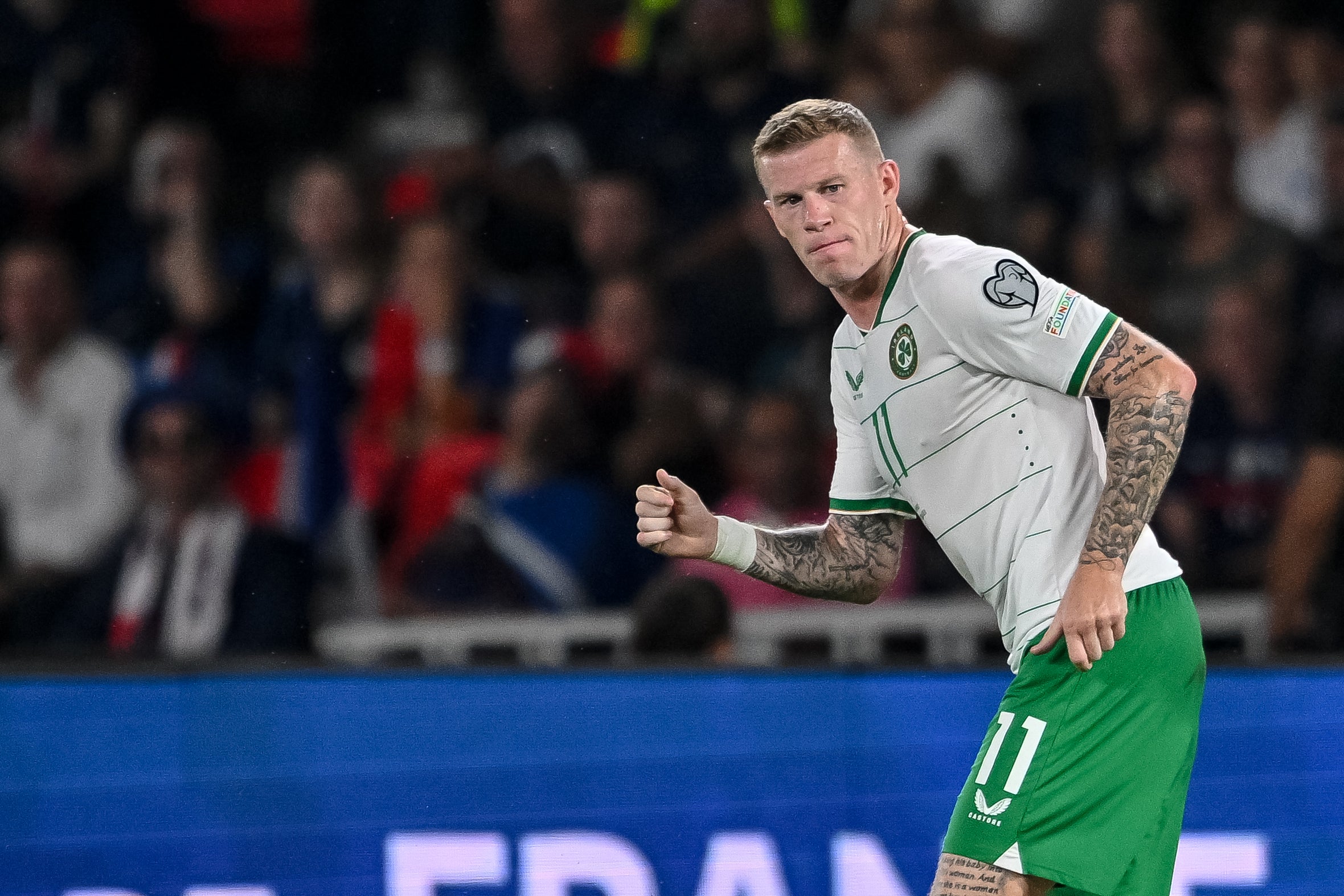 Republic of Ireland international James McClean was one of Wrexham’s big summer signings