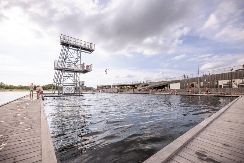 Vestre Fjordpark is particularly popular on fine summer days