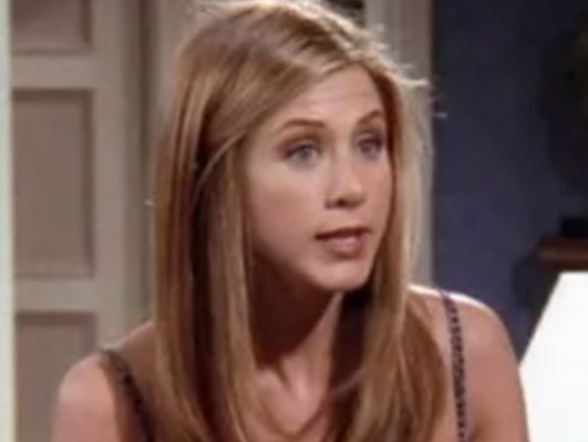 Jennifer Aniston as Rachel in ‘Friends’