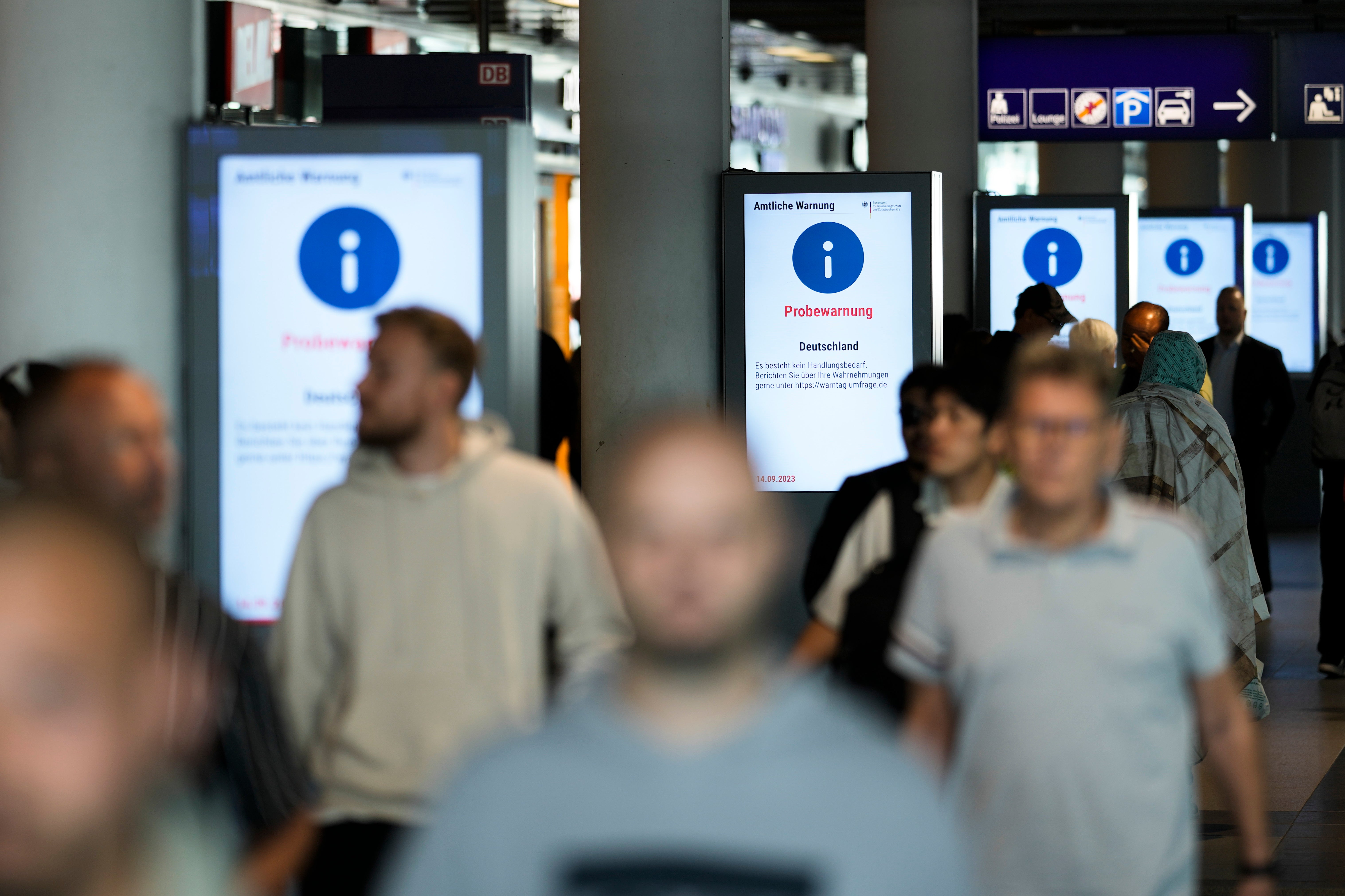 Germany Alarm Rehearsal