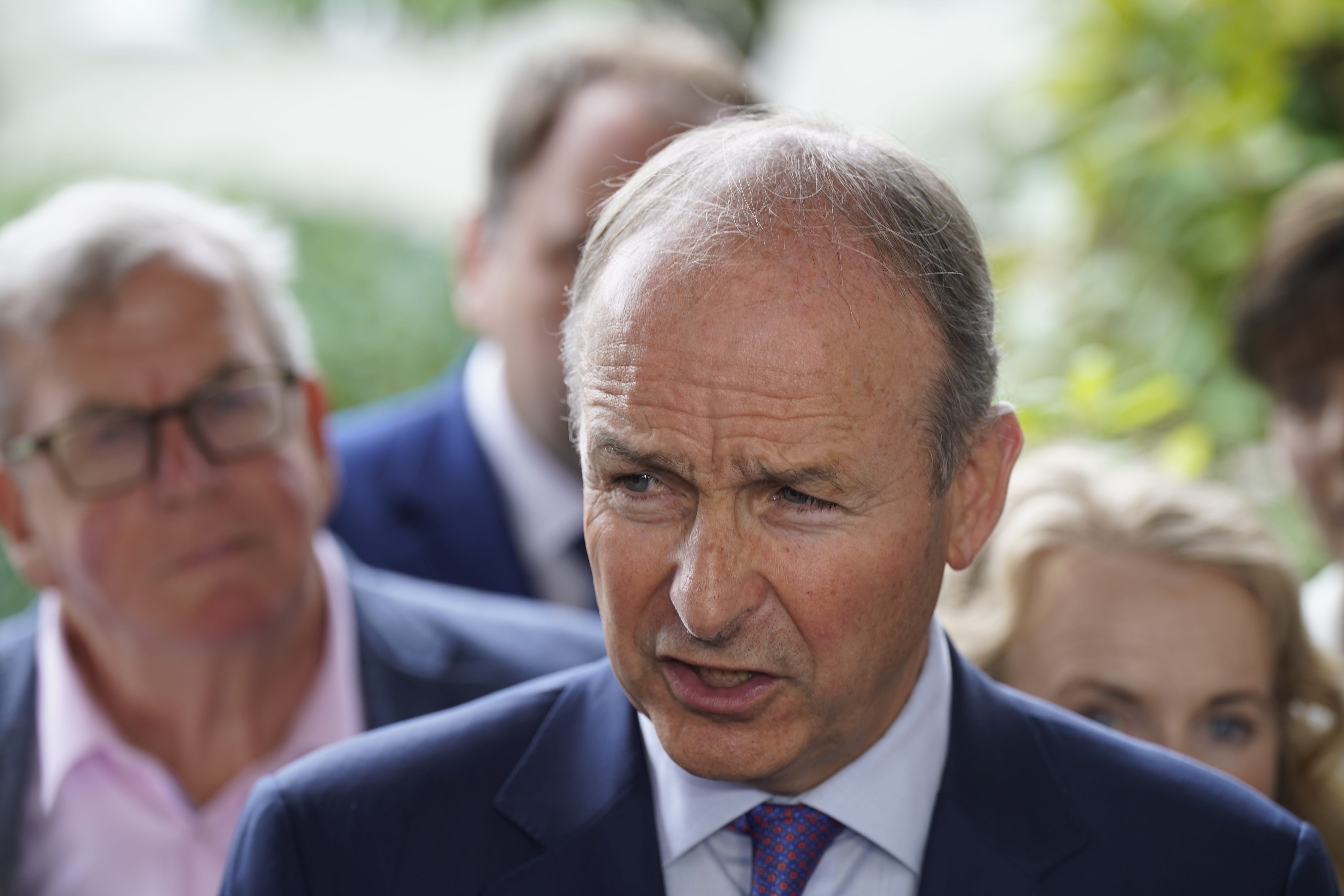 Tanaiste Micheal Martin said there was a strengthening relationship between the EU and the UK (Niall Carson/PA)