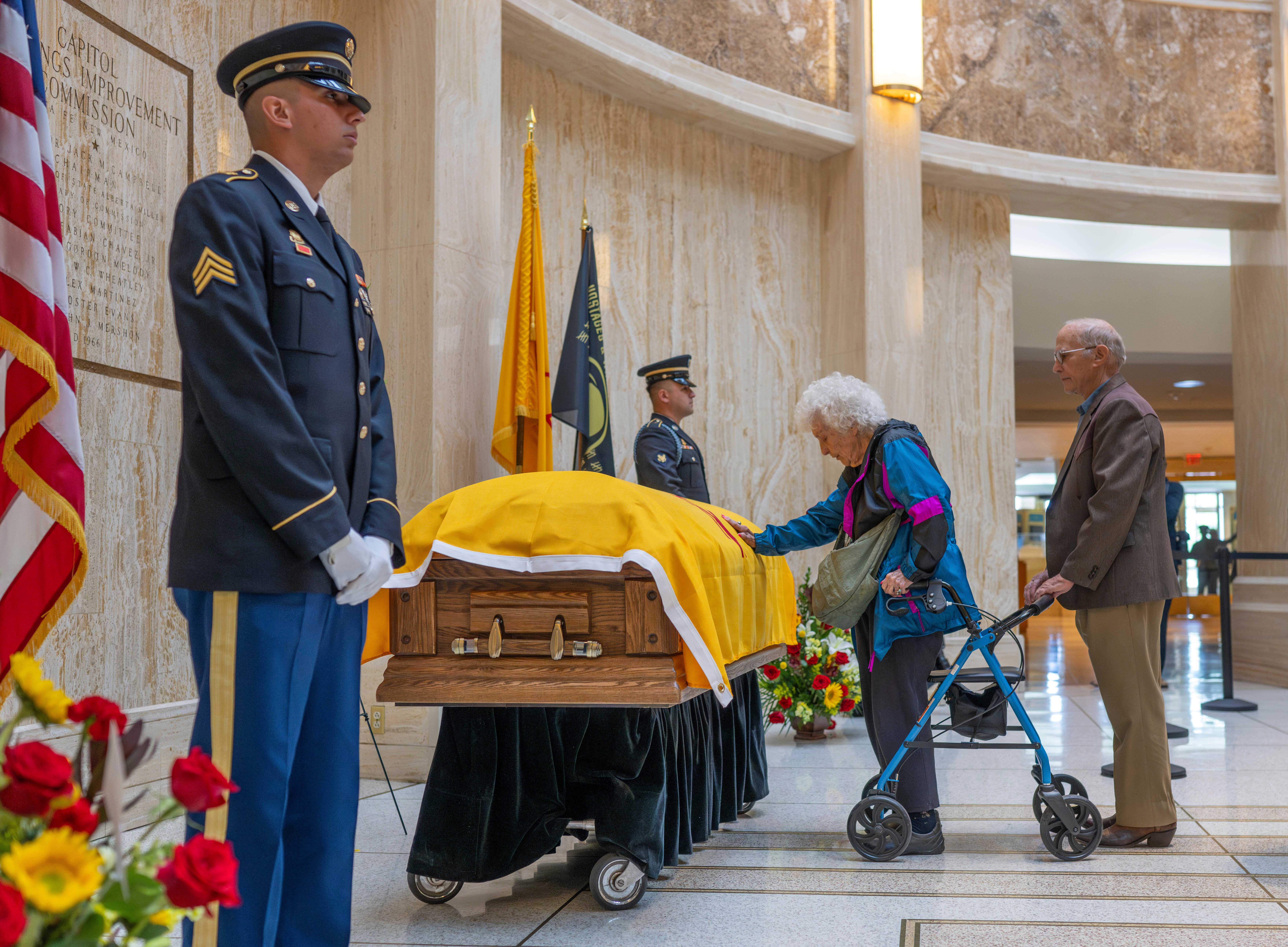 APTOPIX Obit Richardson Memorial