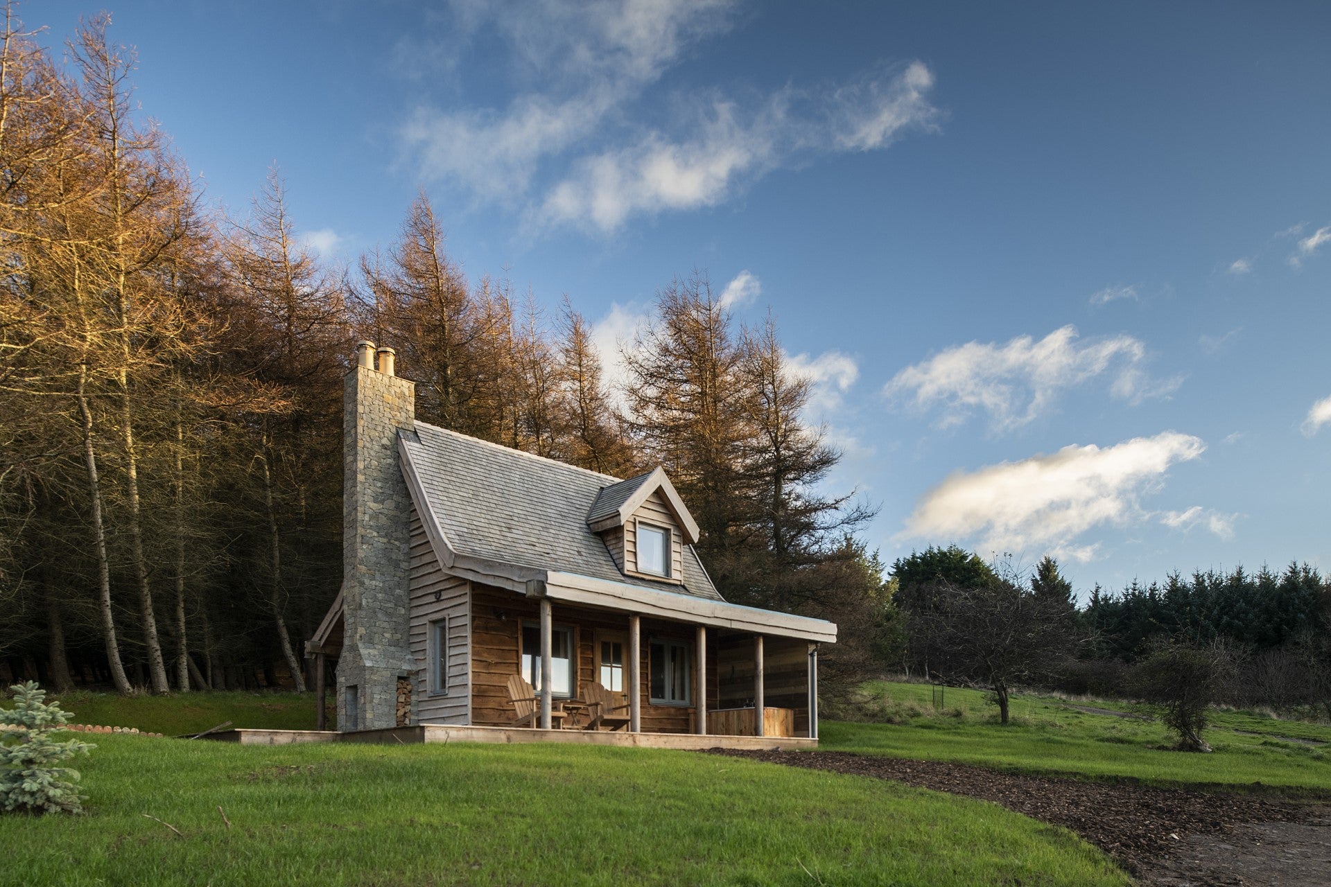 The Brae cabin at Mount Freedom