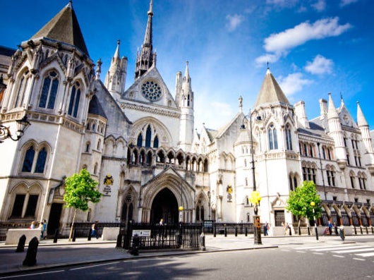 The Royal Courts of Justice - the appeal court