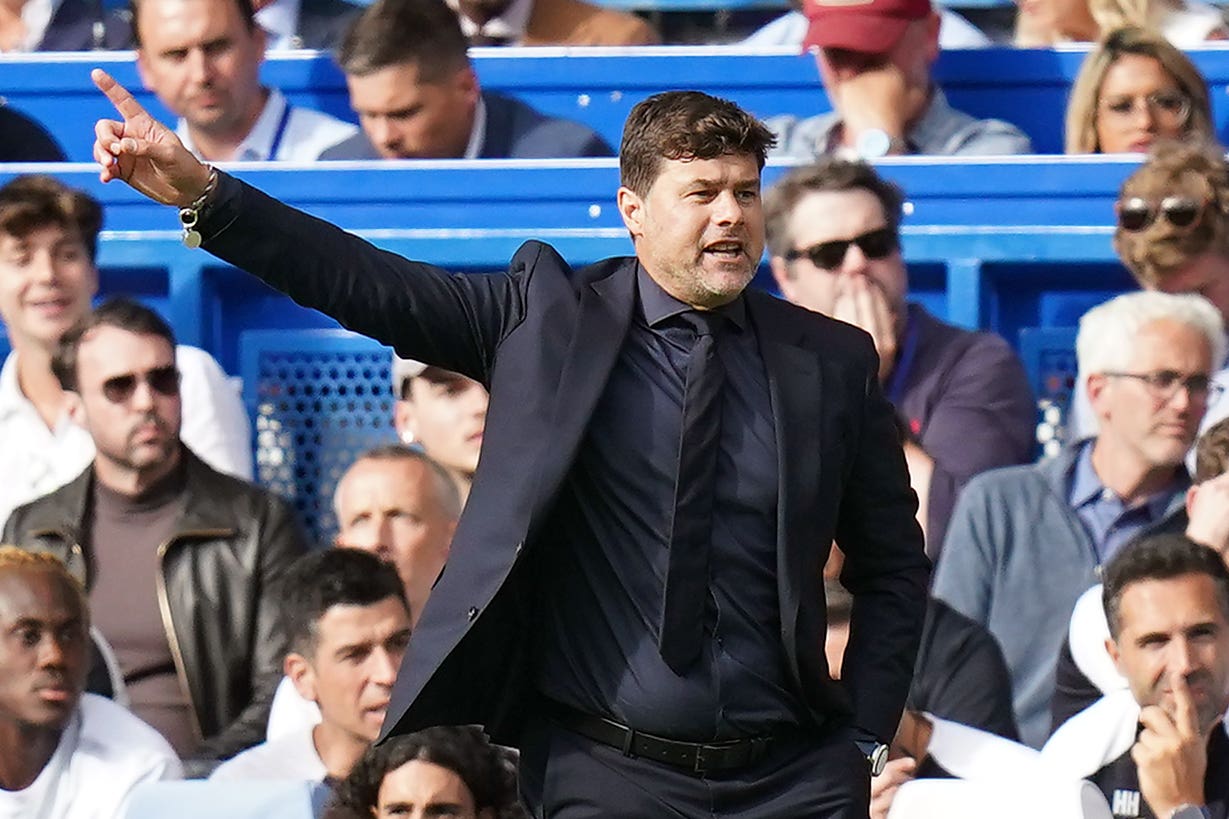 Mauricio Pochettino wants his Chelsea players to be more naughty in the way they play (Adam Davy/PA)