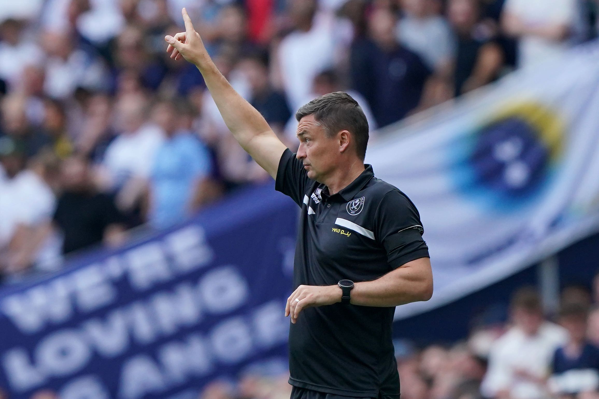 Paul Heckingbottom was left frustrated by the display of referee Peter Bankes in Sheffield United’s 2-1 loss at Tottenham (Jonathan Brady/PA)