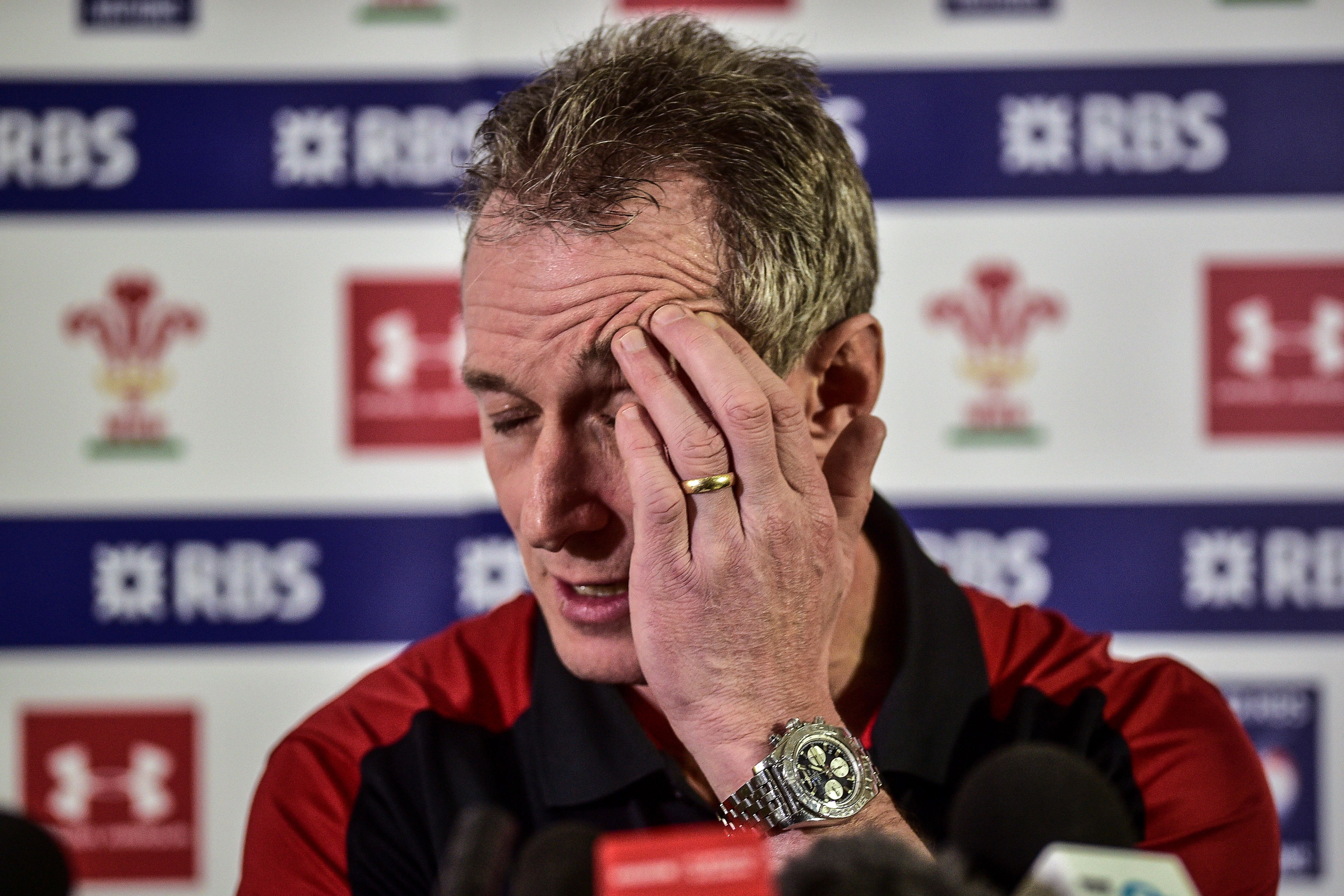 Rob Howley was sent home for a breach of betting rules (Ben Birchall/PA)