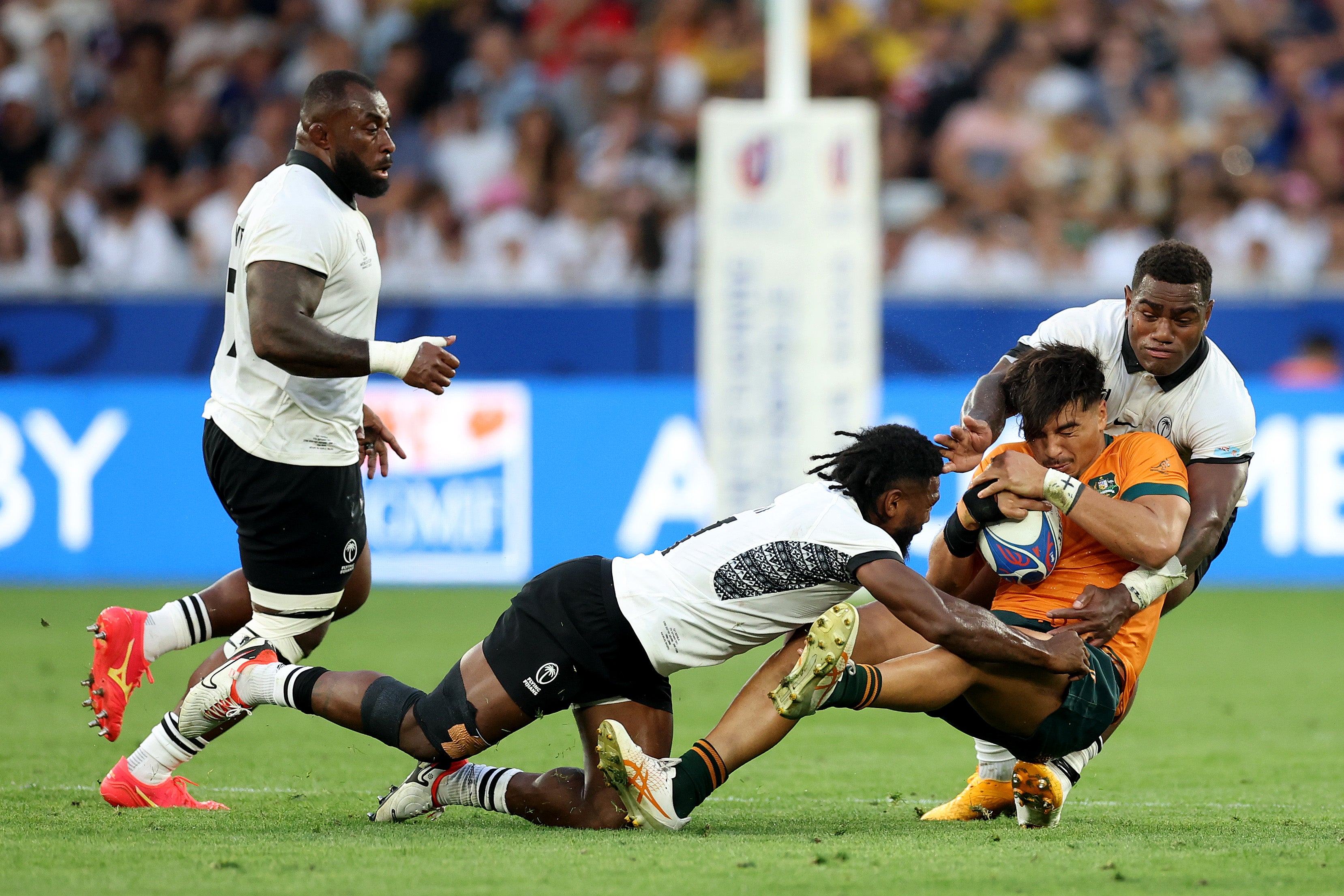 Fiji’s brilliance at the breakdown kept Australia off balance