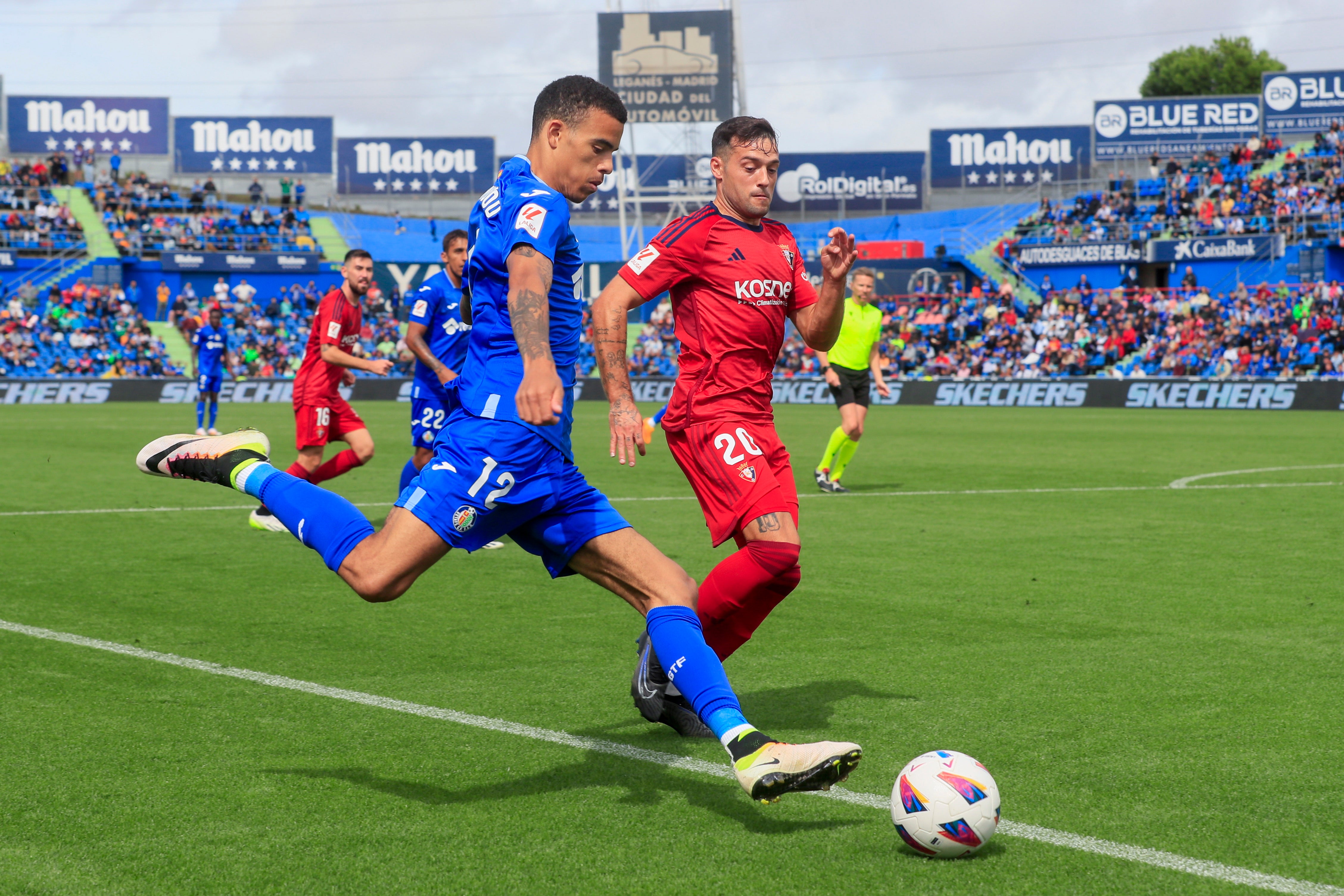 Mason Greenwood looked bright on his Getafe debut