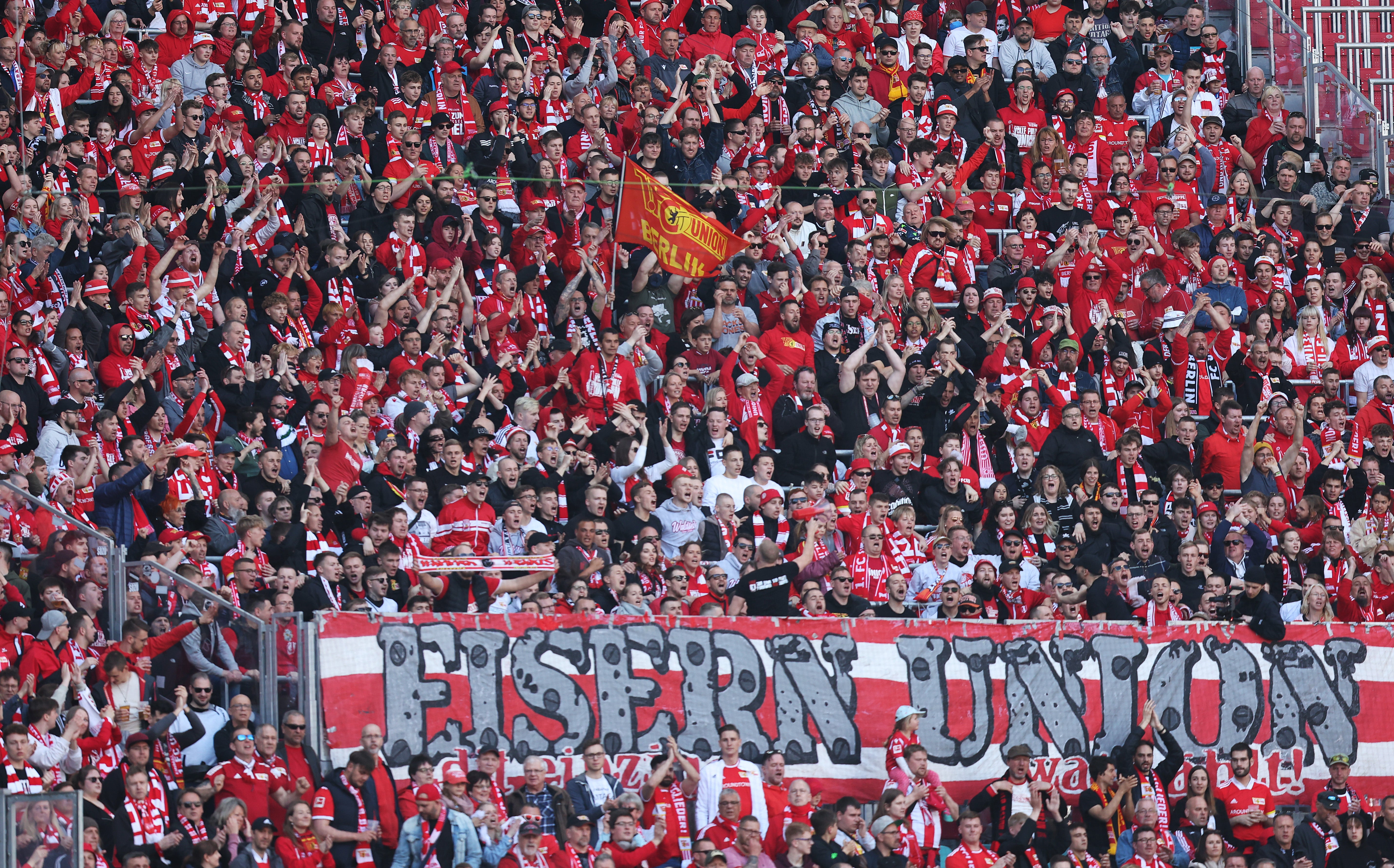 Union Berlin’s loyal fans have stuck with them