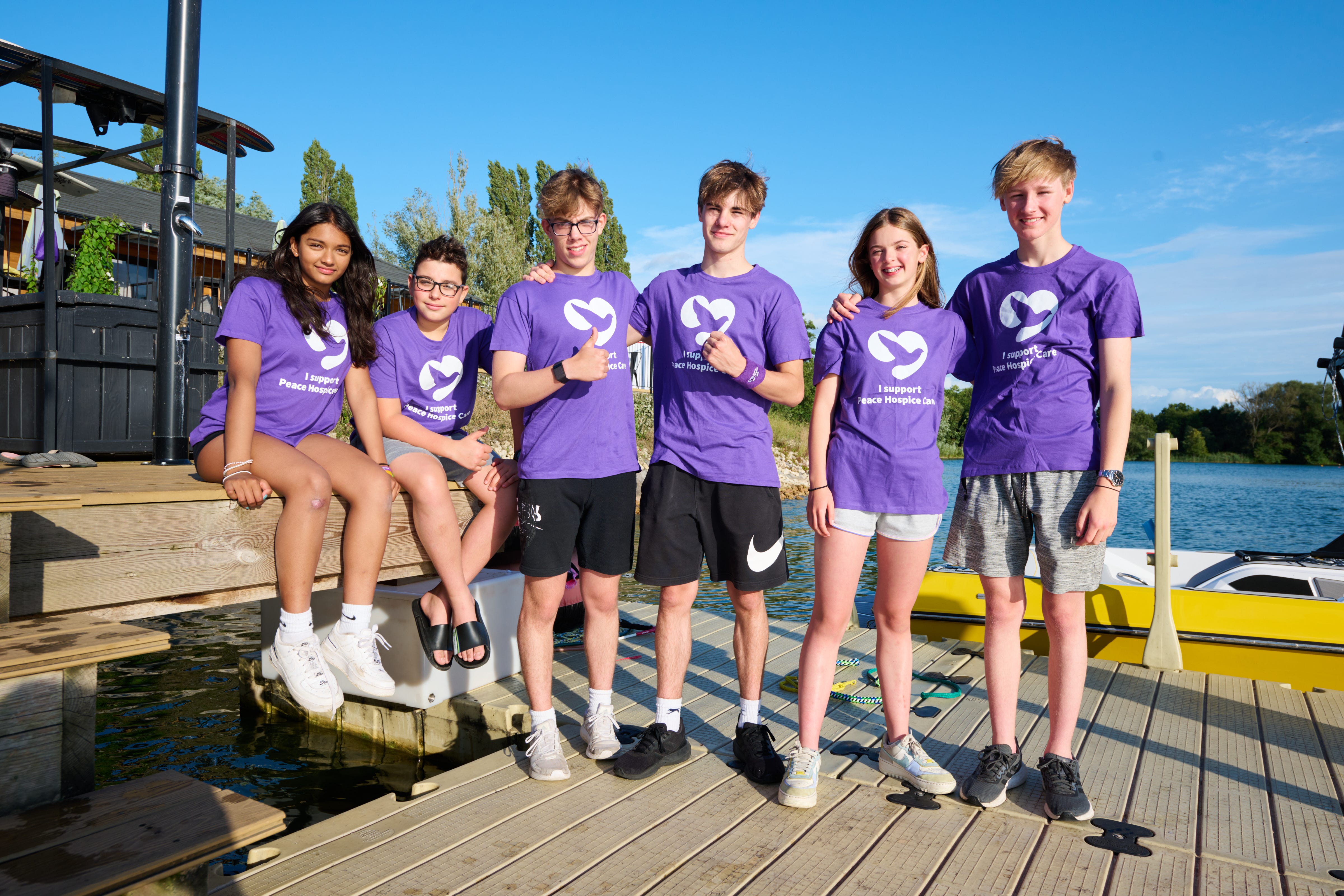 Prisha, 15, Felipe, 13, Sam, 15, Will, 14, Megan, 14, and Barney, 15 (Paul Meyler Photographer)