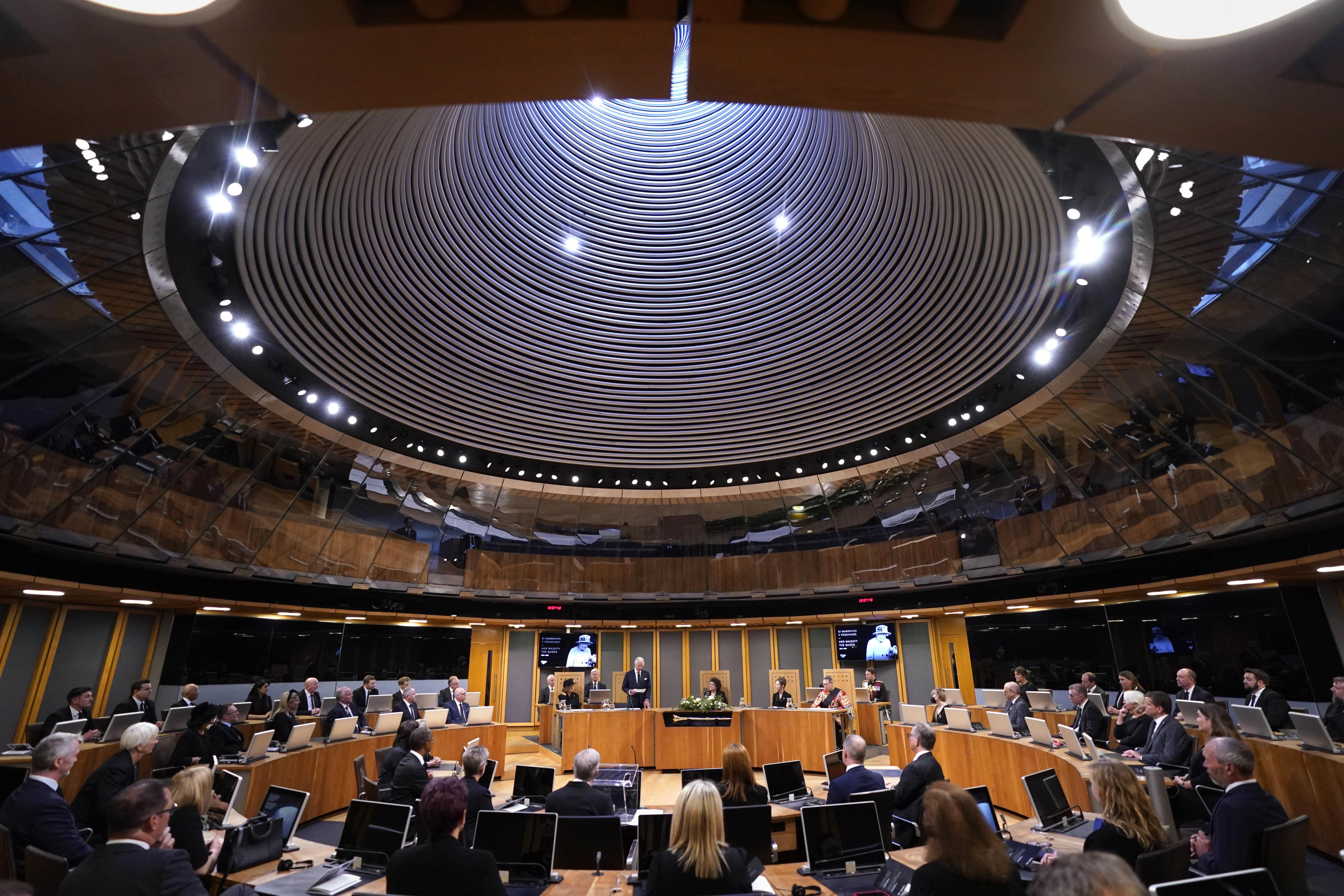 The Welsh Government plans to increase the size of the Senedd from 60 to 96 members (Andrew Matthews/PA)