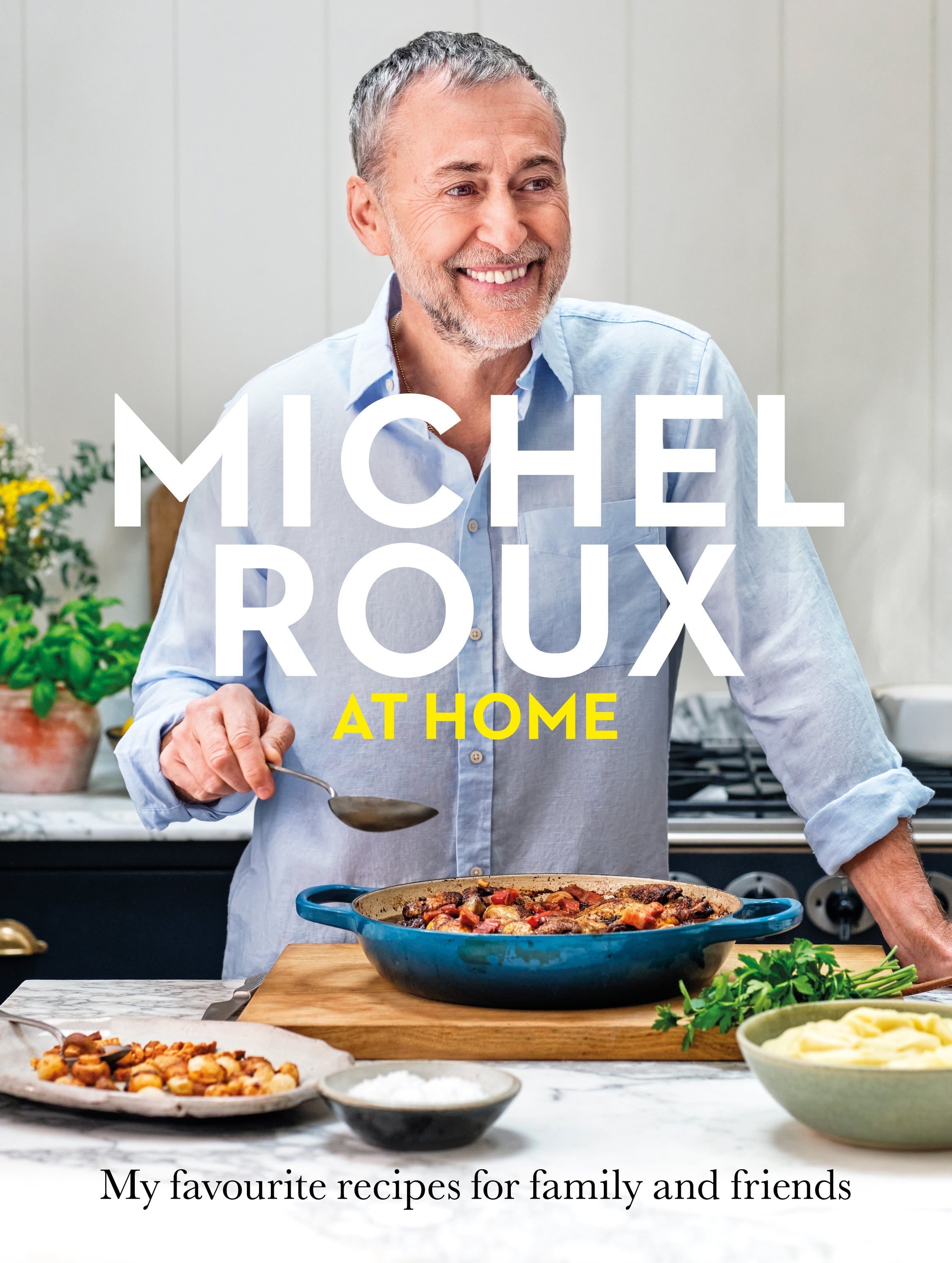 Roux’s new book is dedicated to French home cooking