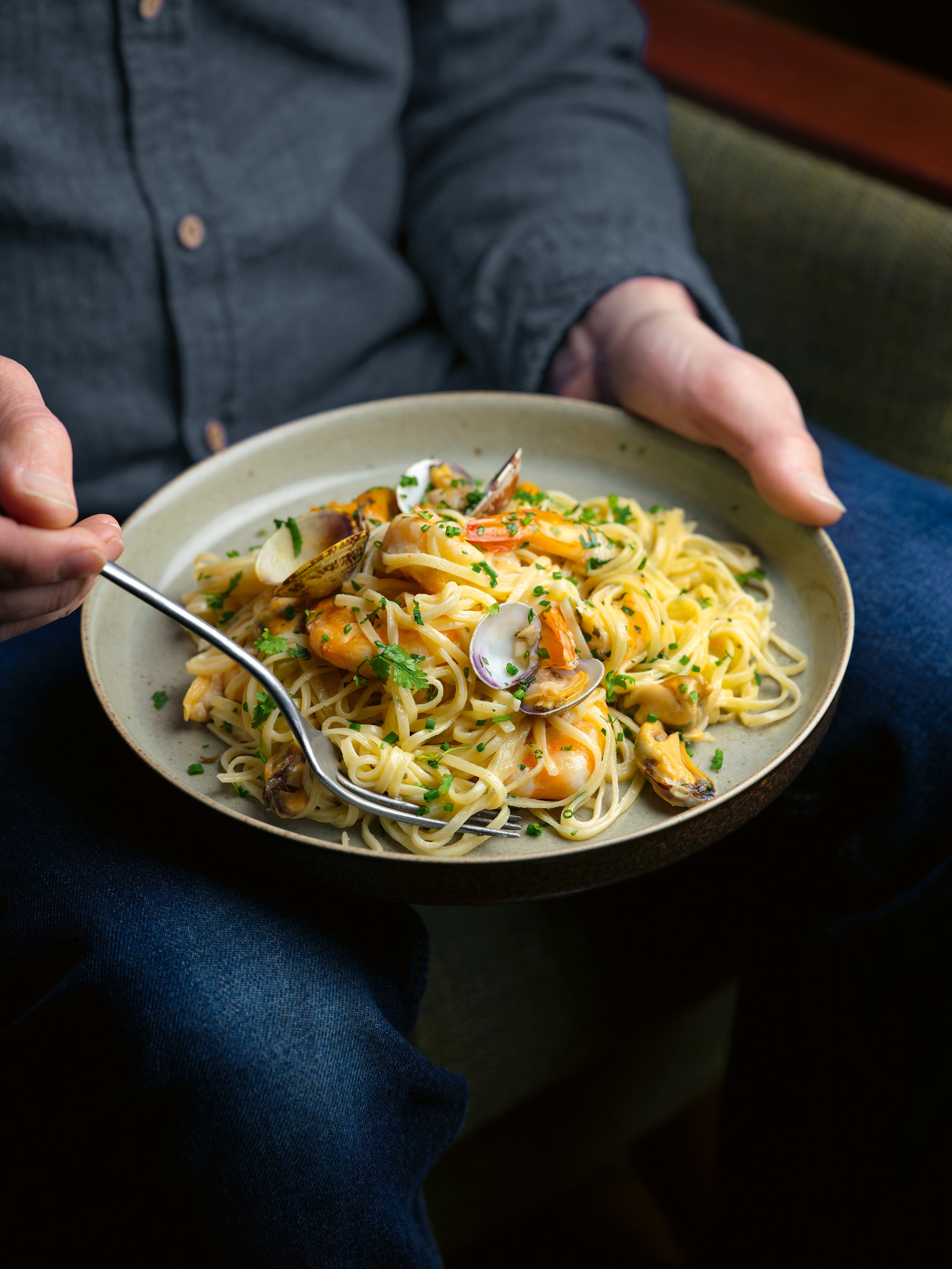 A quick pasta dish with notes of fennel