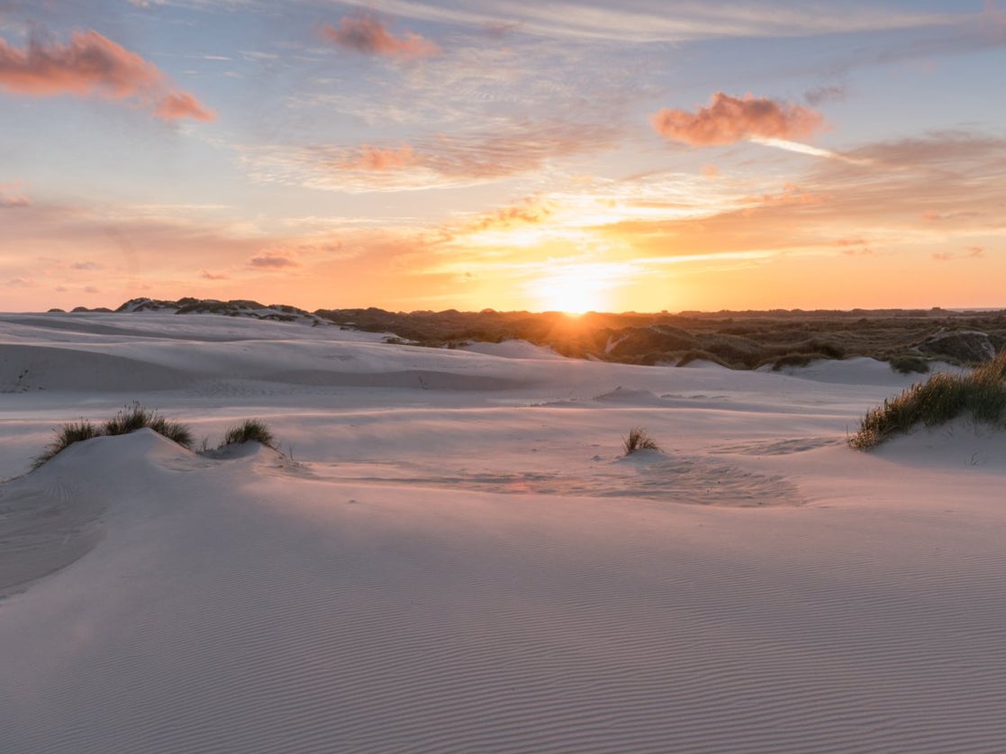 The otherworldly Rabjerg Mile in Denmark