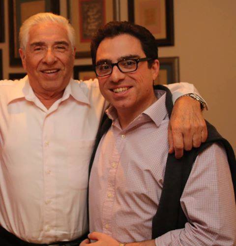 Siamak (Right) and Baquer Namazi