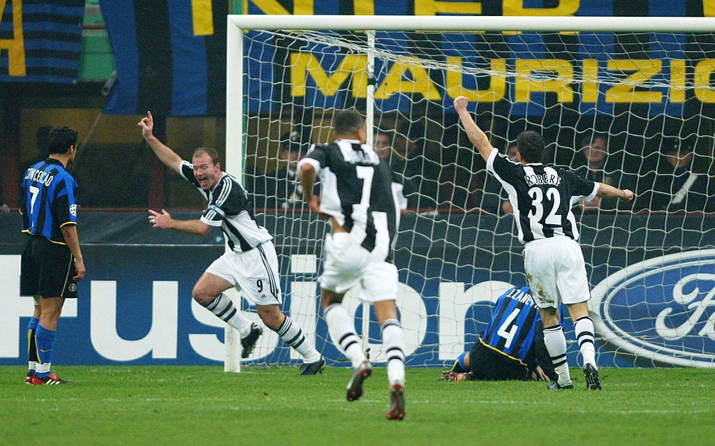 Alan Shearer was on target the last time Newcastle were in Milan