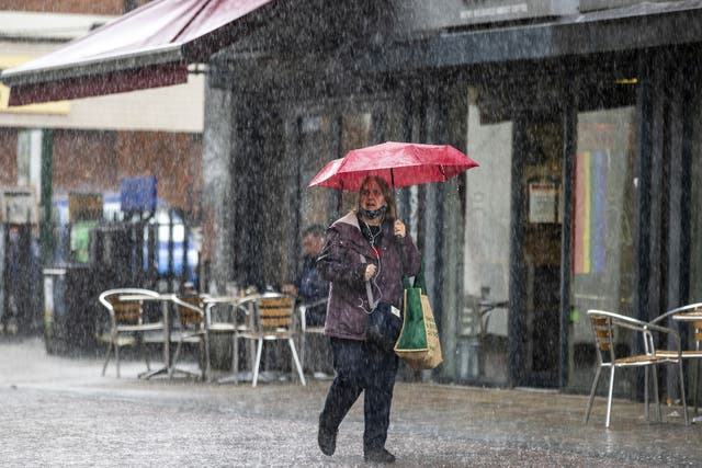 <p>The Met Office has issued a yellow weather warning for parts of Wales on Wednesday </p>