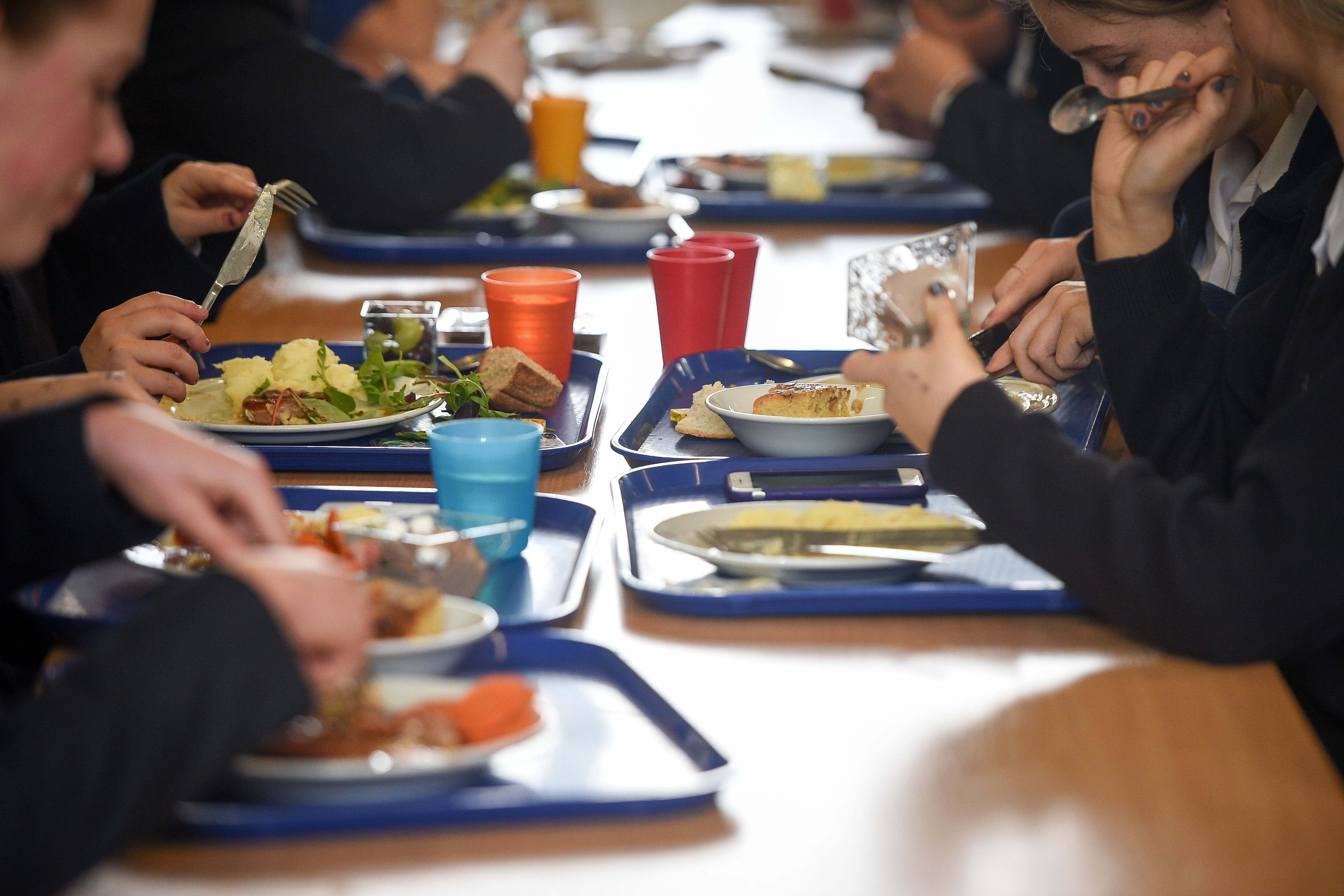 School staff are having to help more struggling students as child poverty rises, a survey has suggested (Ben Birchall/PA)