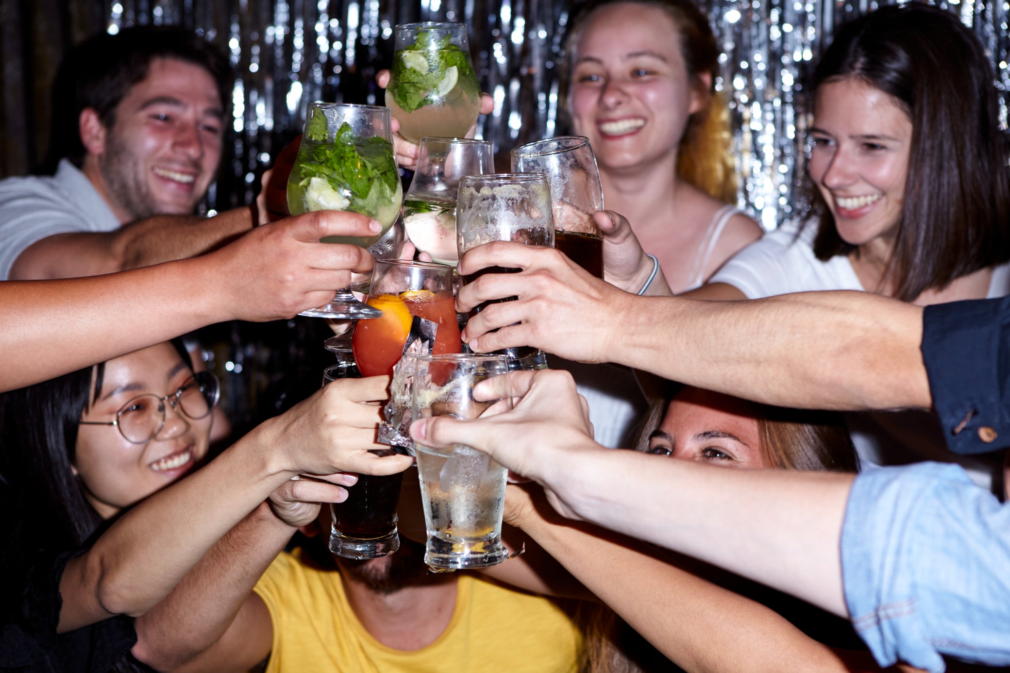 ‘You hear stories about crazy things that happened in previous years, but now there’s a lot less pressure for people who don’t drink’