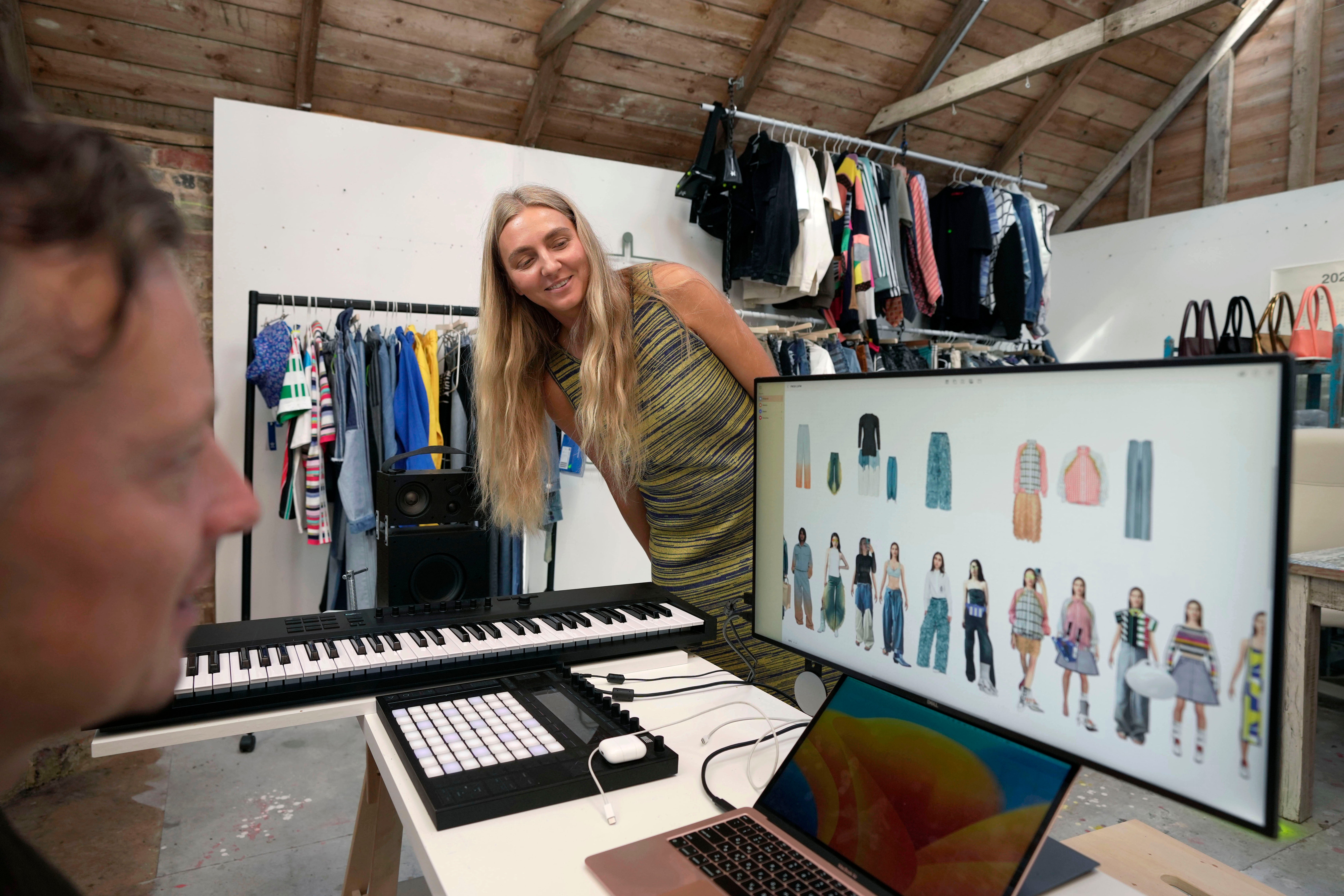 Britain Ukraine Fashion