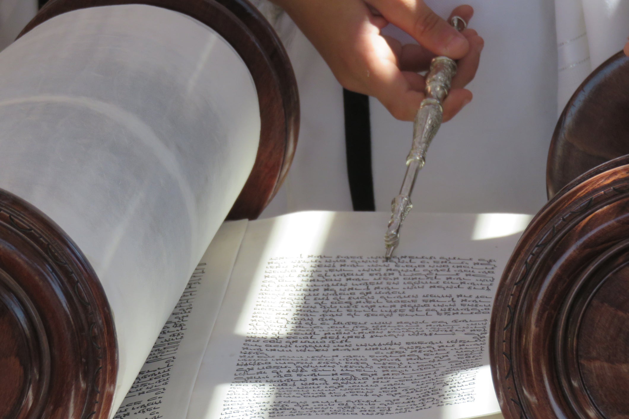 Simchat Torah is Hebrew for “Rejoicing of the Torah”